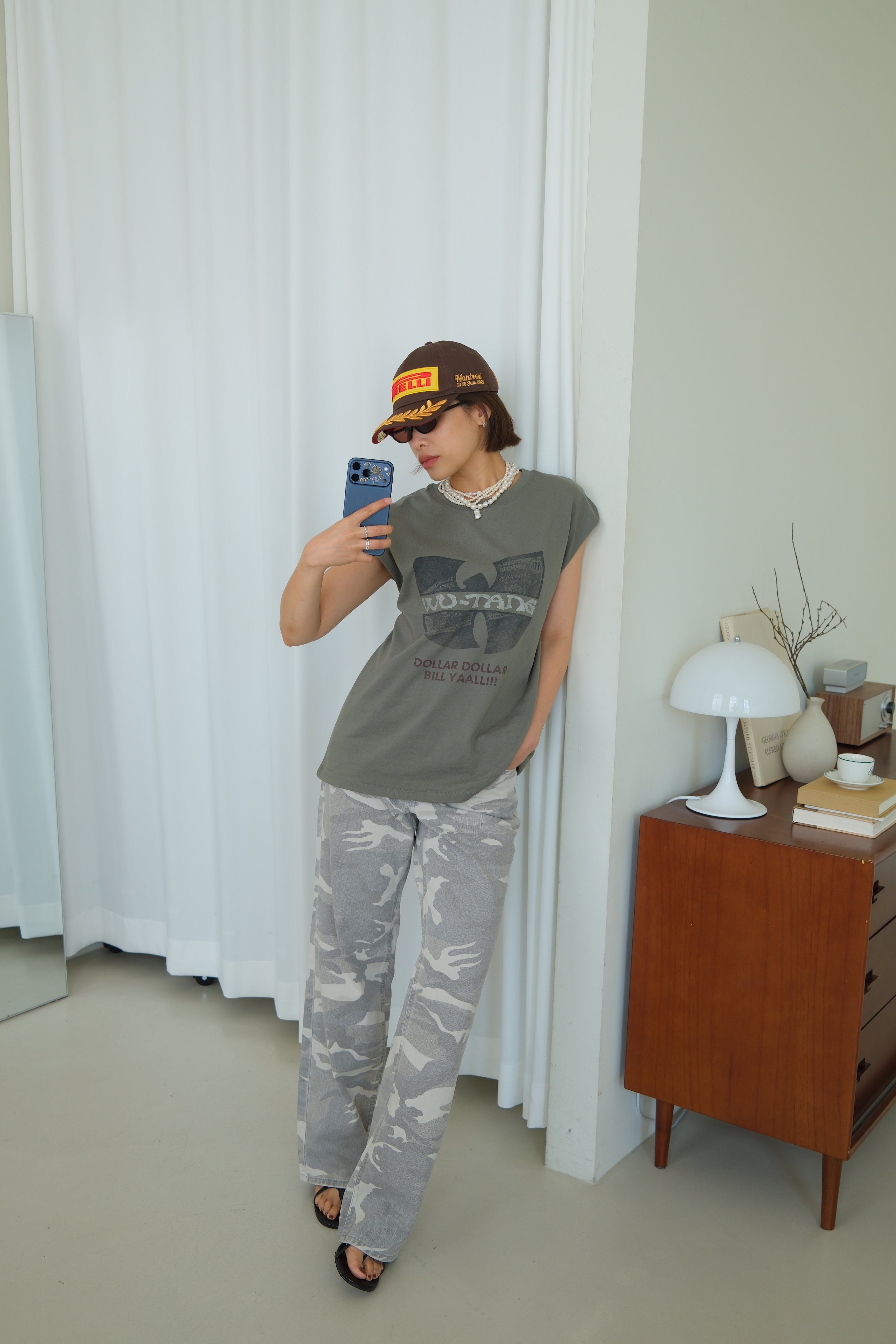 Camo lower jeans