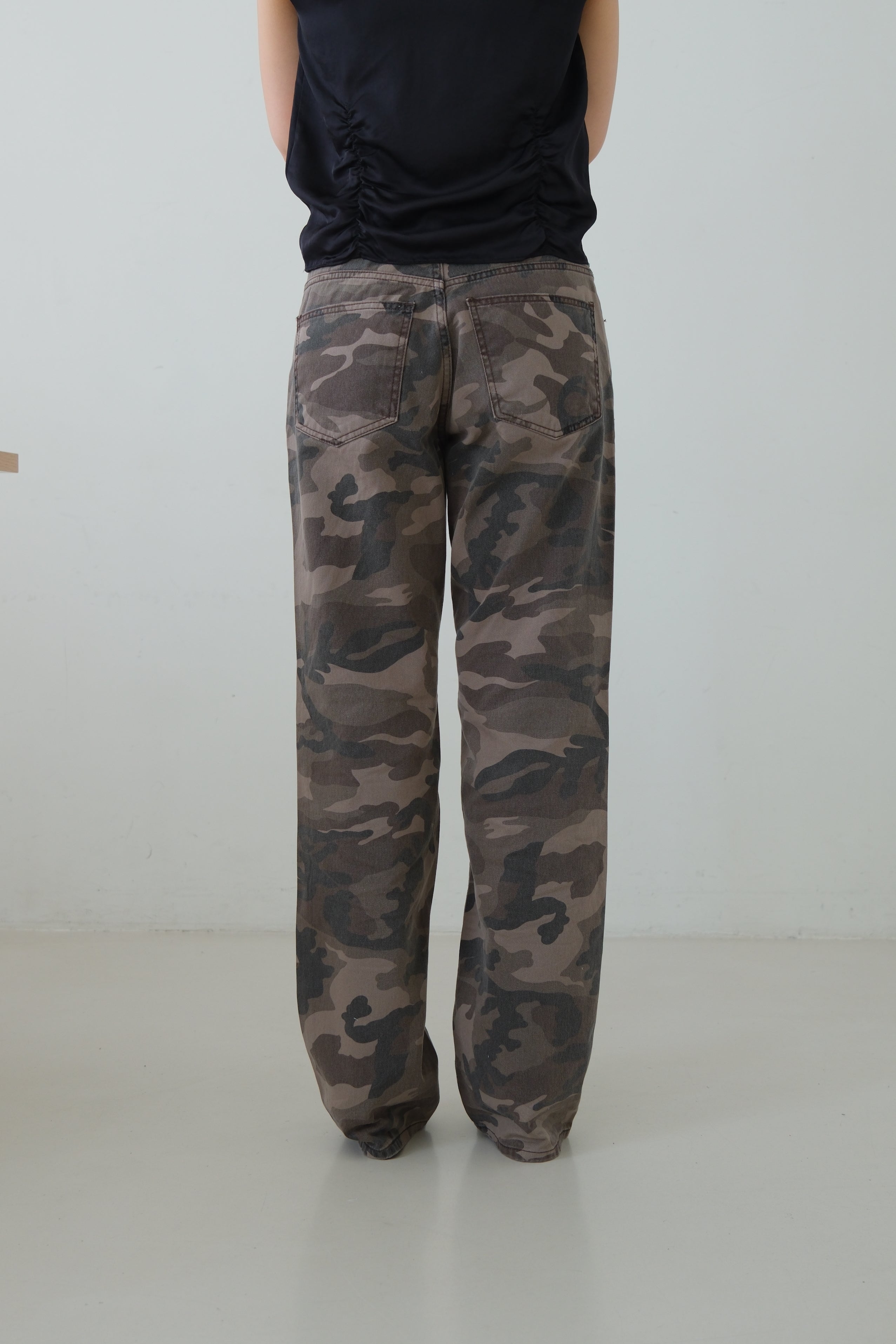 Camo lower jeans