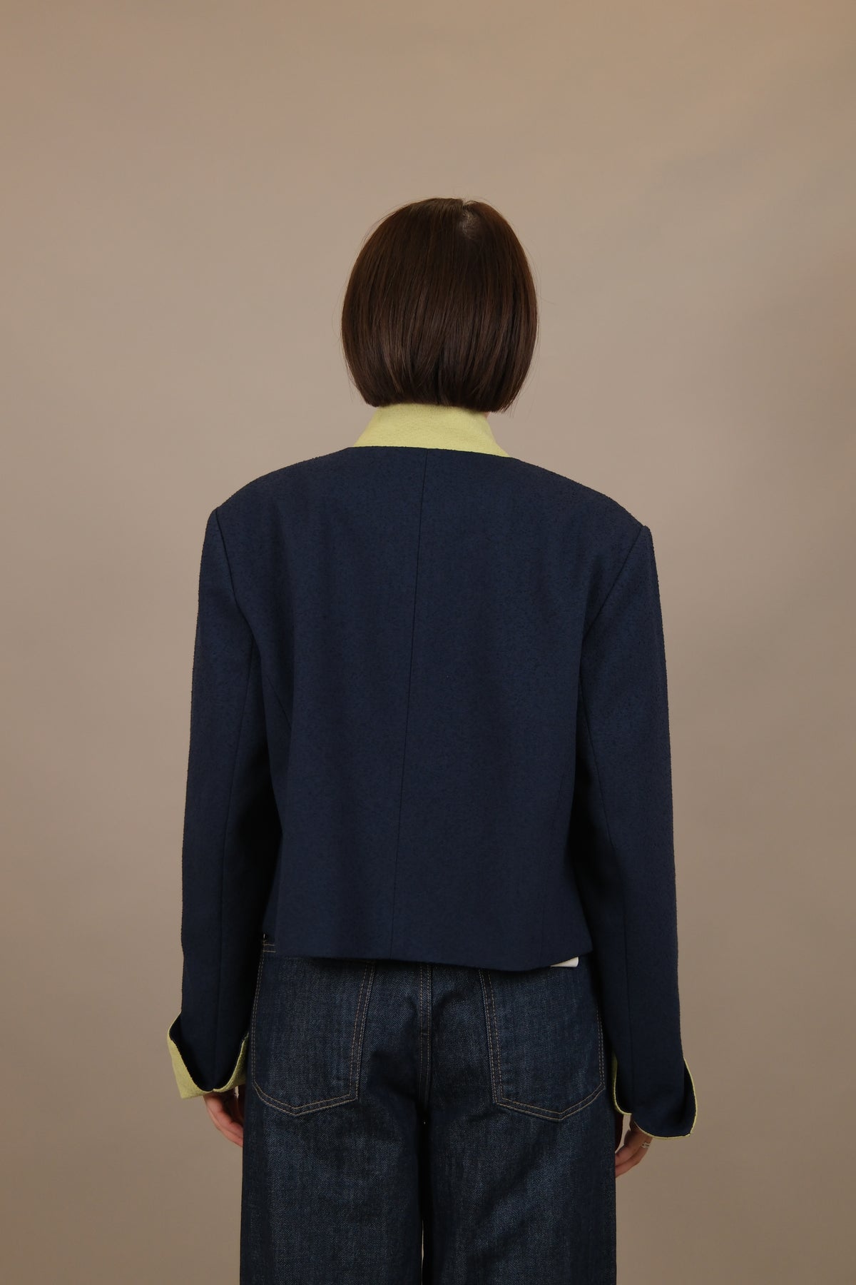 Sabine Military Button Open Jacket