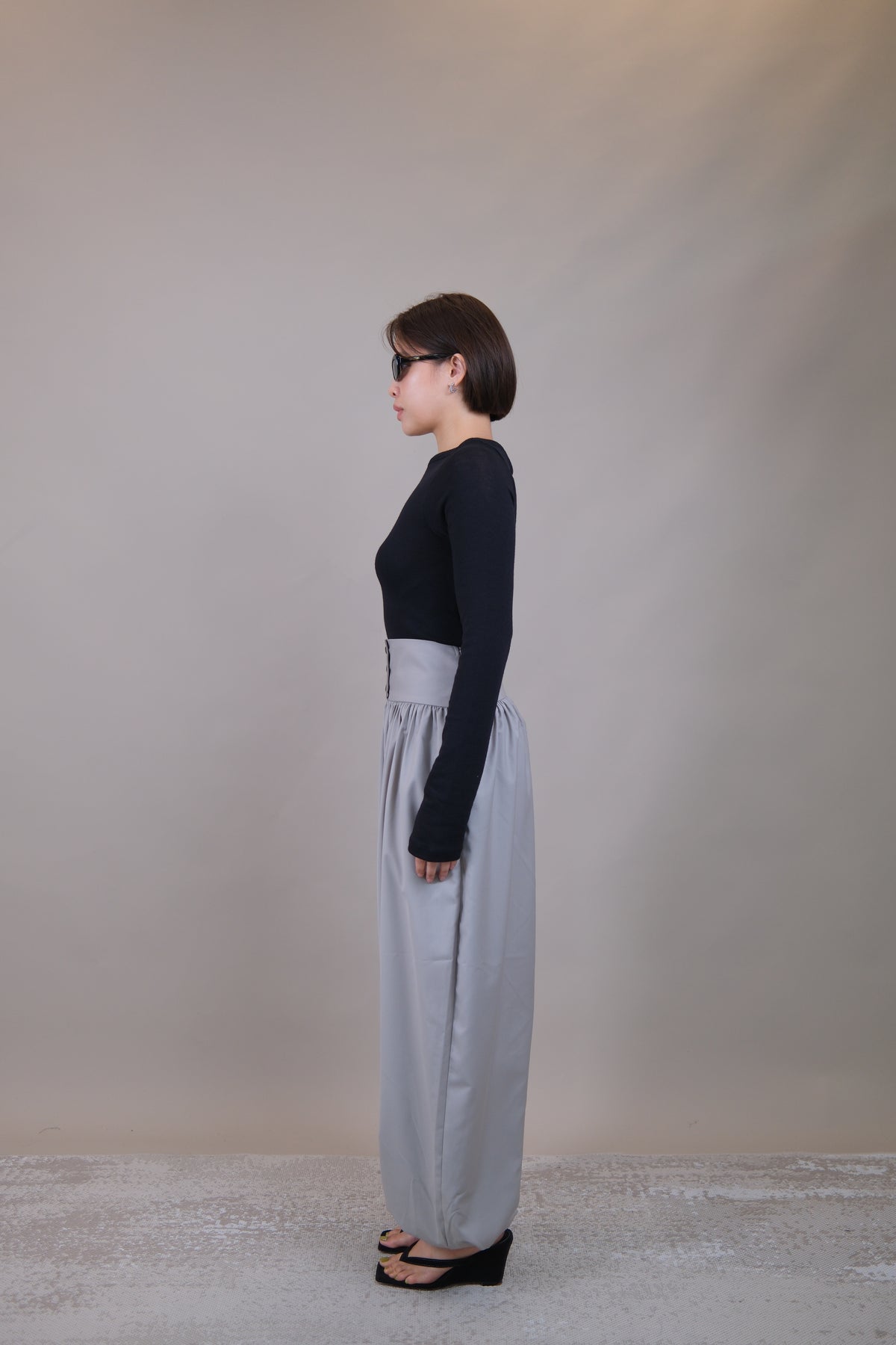 Aimee Fitted Boat Neck Tee