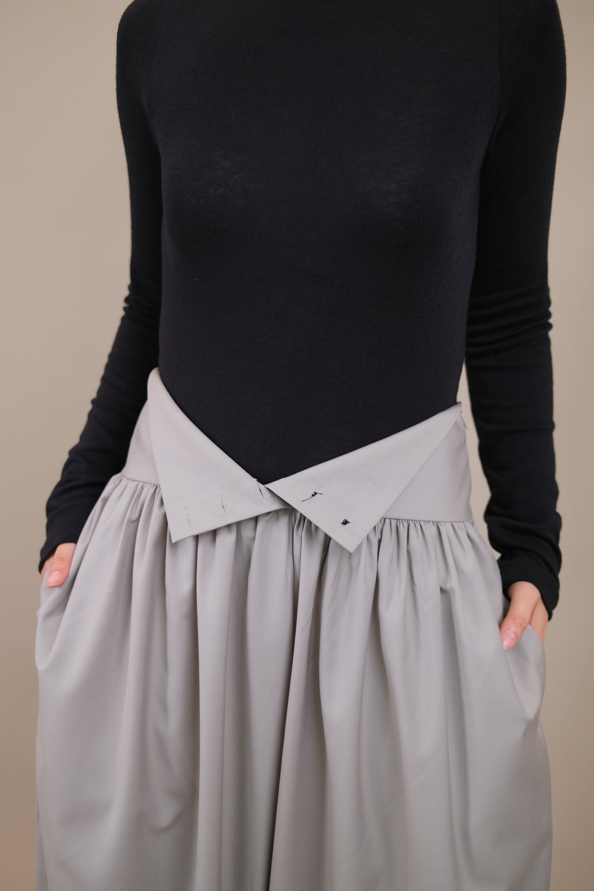 Elara Button Waist Balloon Pants