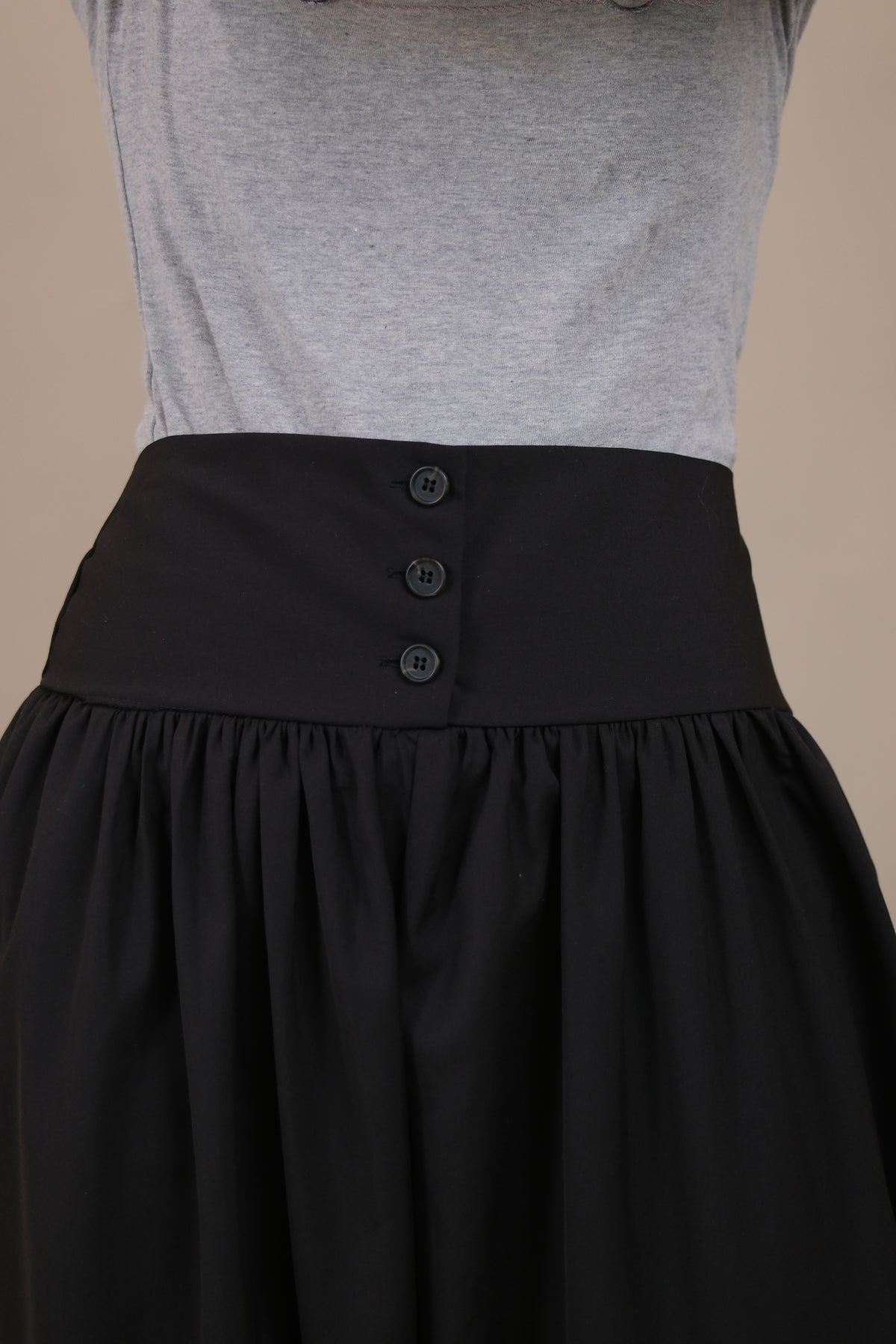 Elara Button Waist Balloon Pants