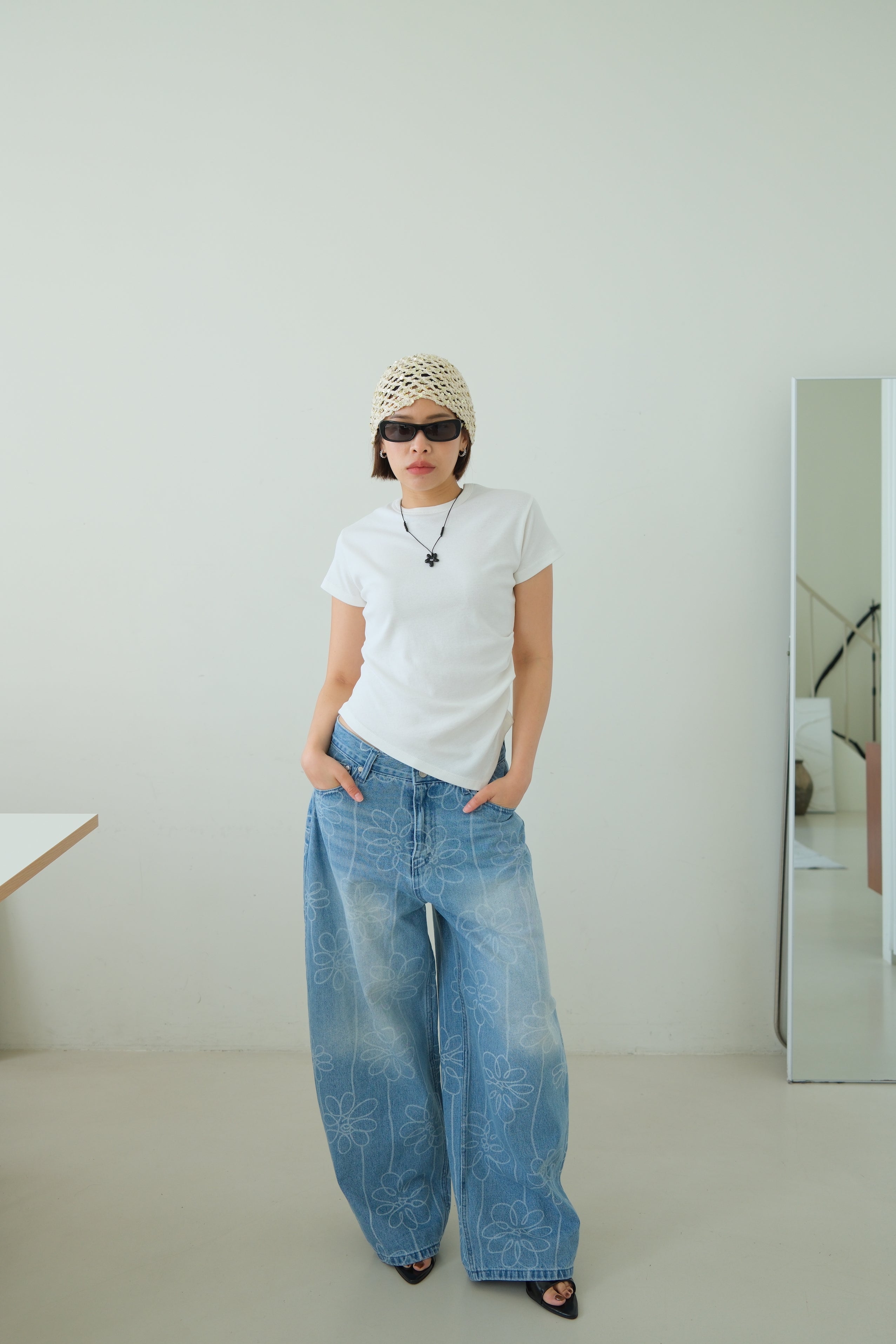 Eiren Drape Curve Tee