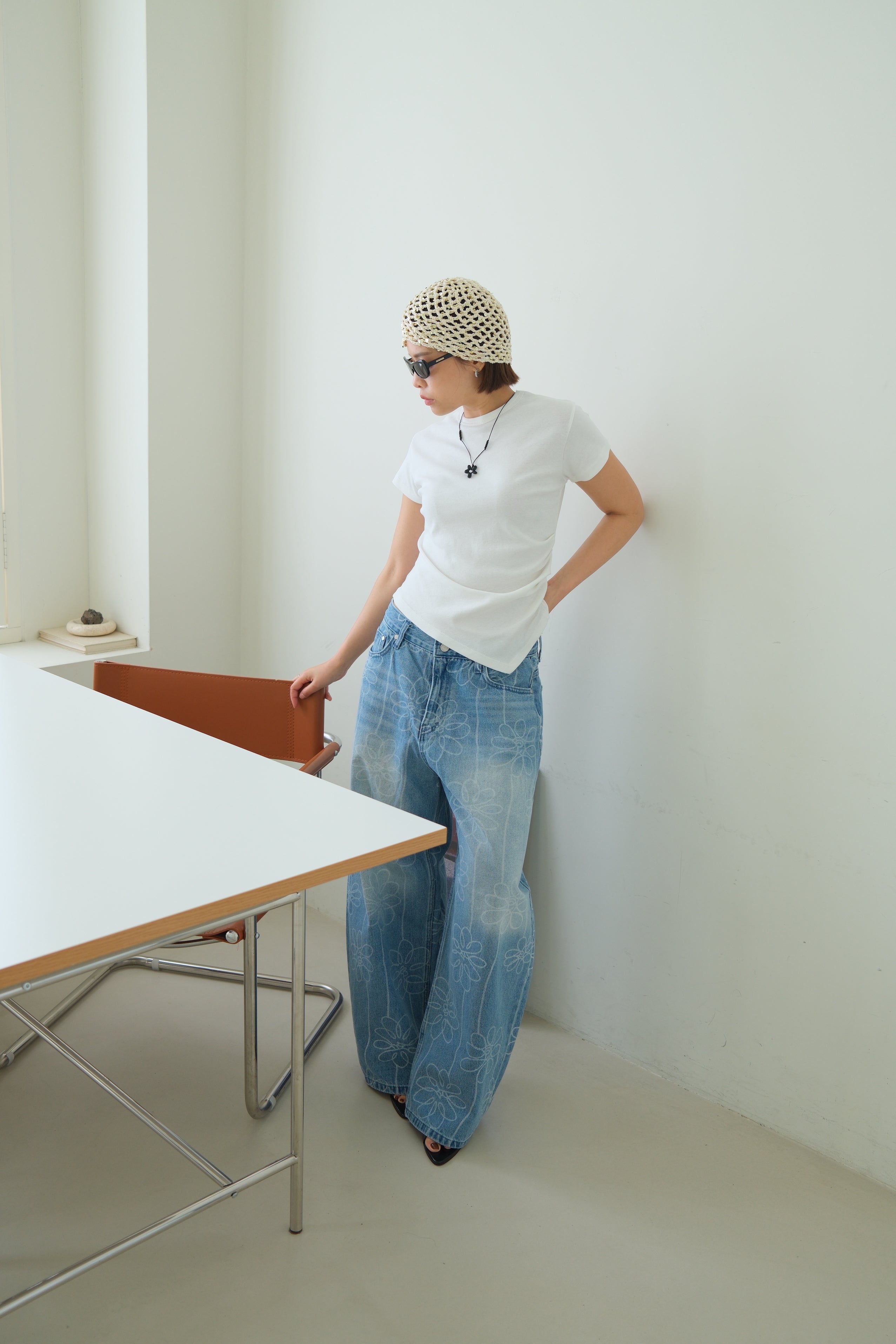 Eiren Drape Curve Tee