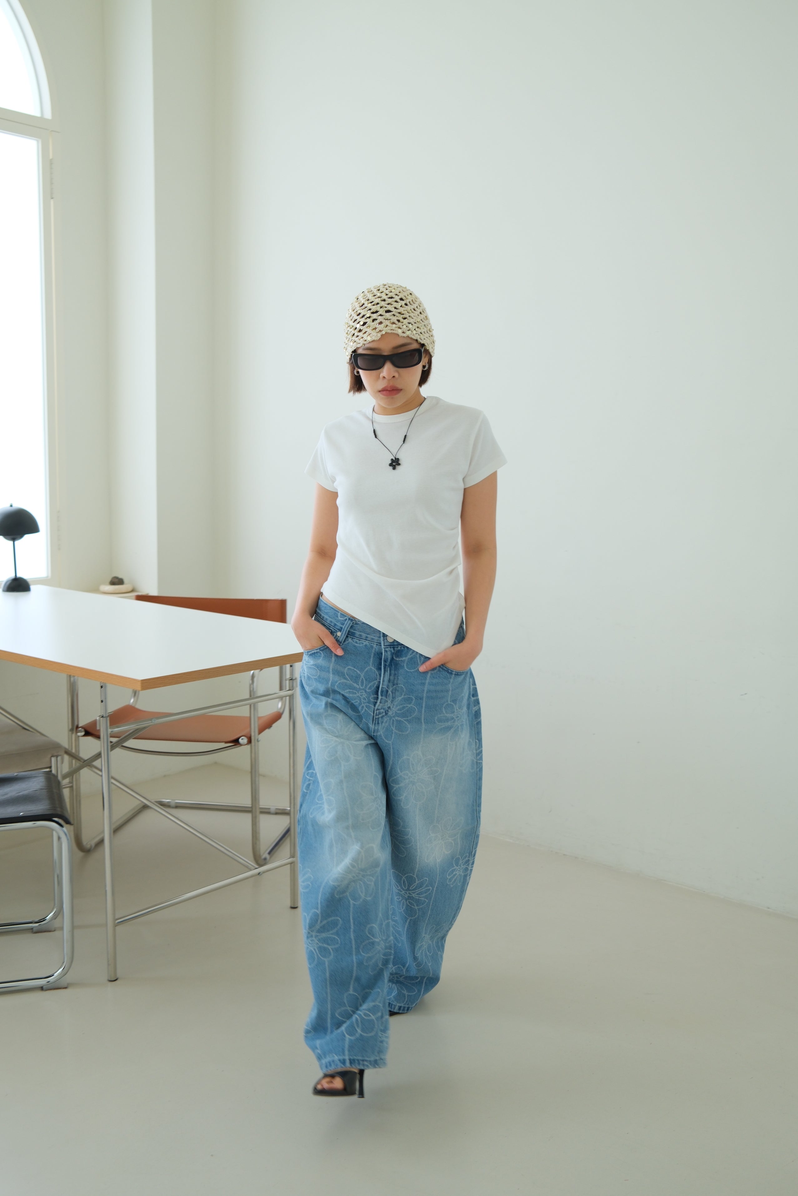 Eiren Drape Curve Tee