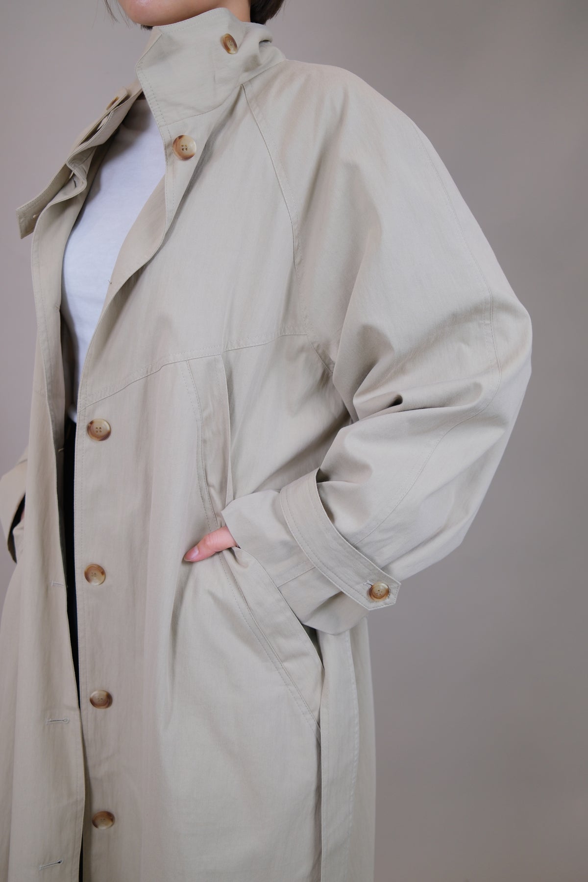 Briar Plaid Lined Trench Coat