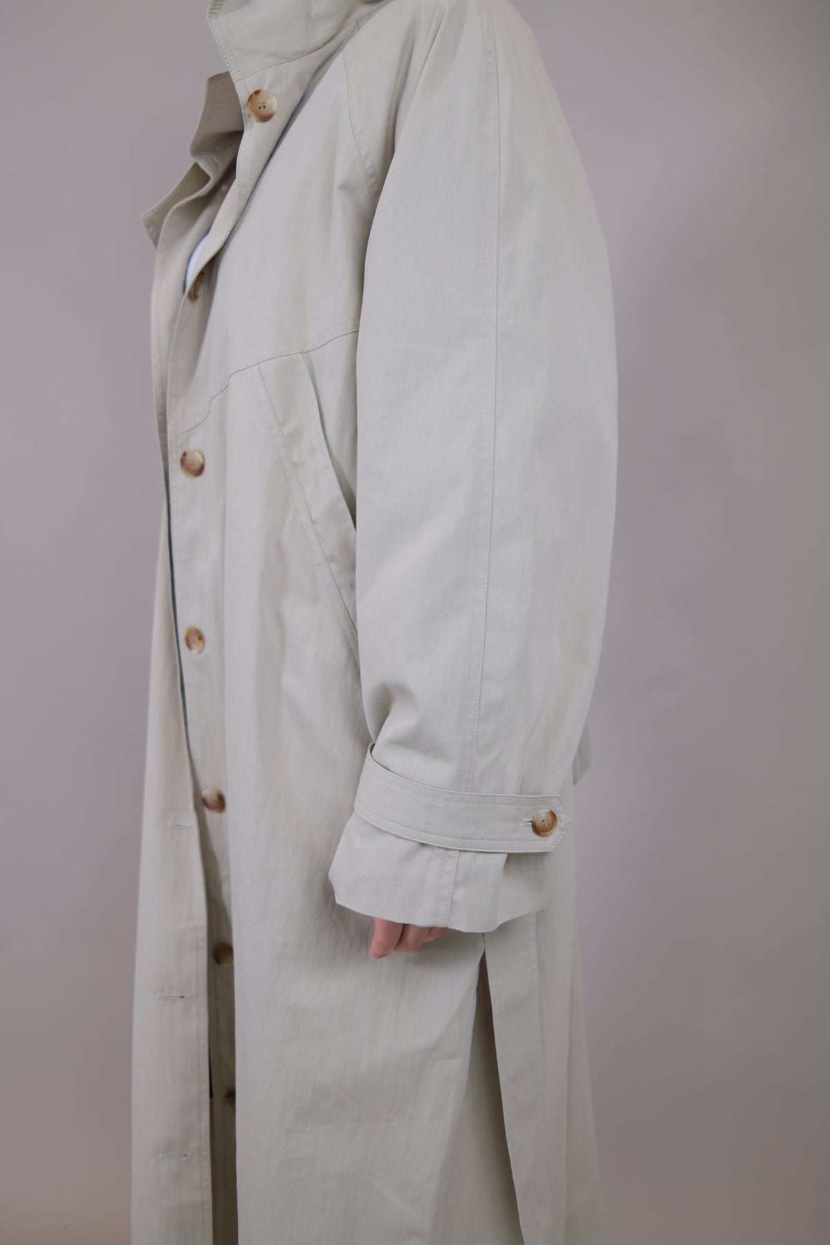 Briar Plaid Lined Trench Coat