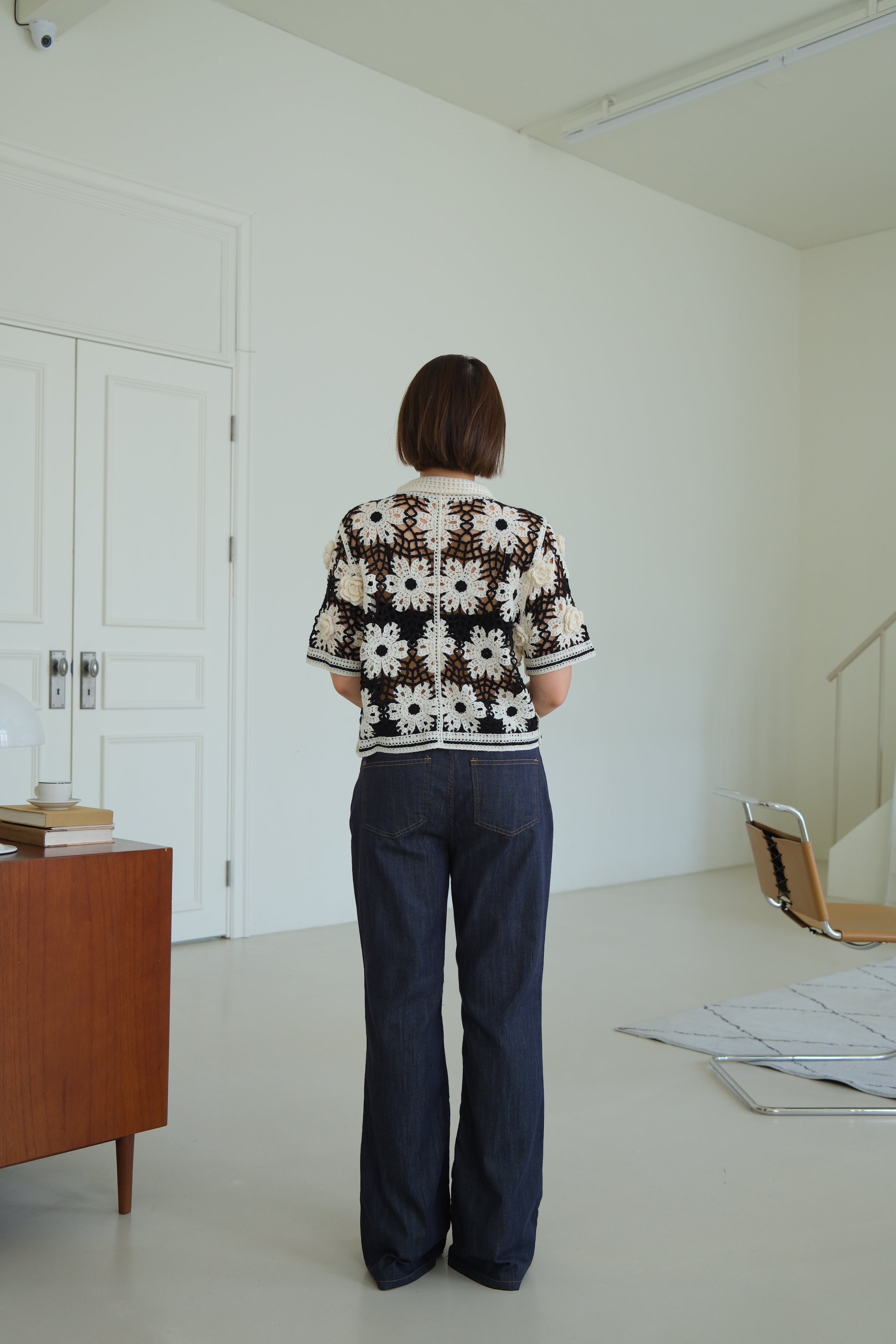 Porter high-rise flared jeans