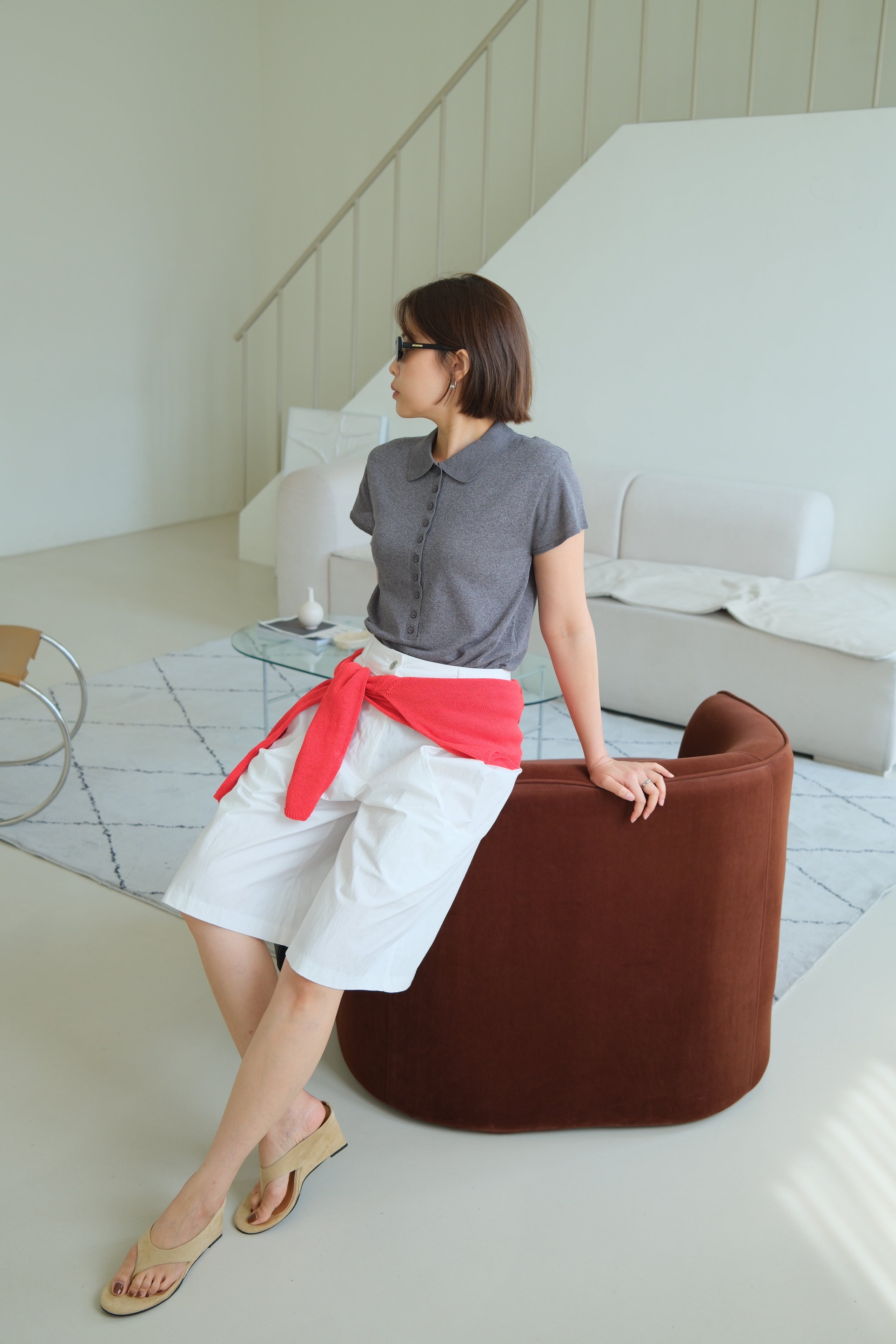 Auri Relax Nylon Shorts
