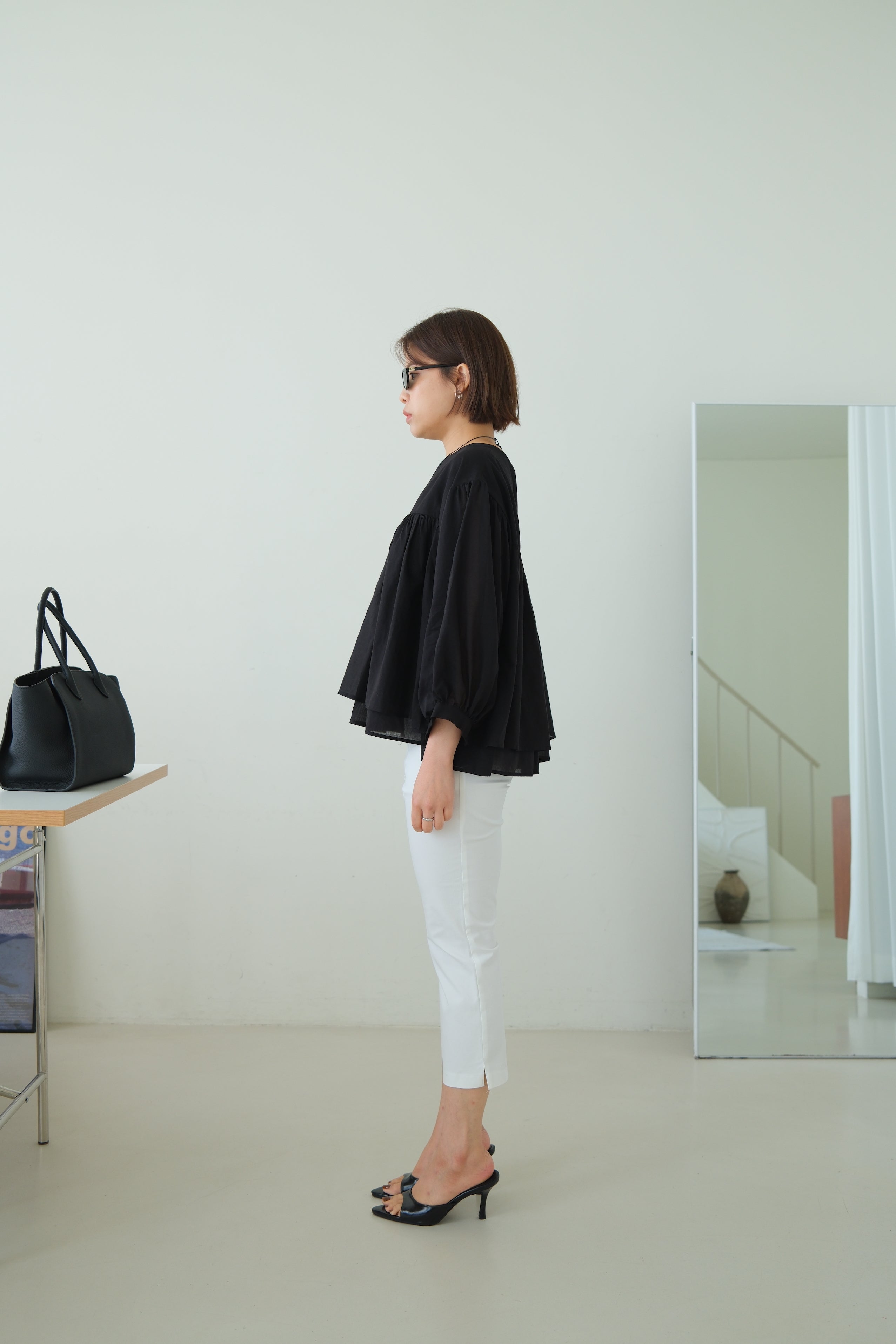 Riri Flowy Ruffle Blouse