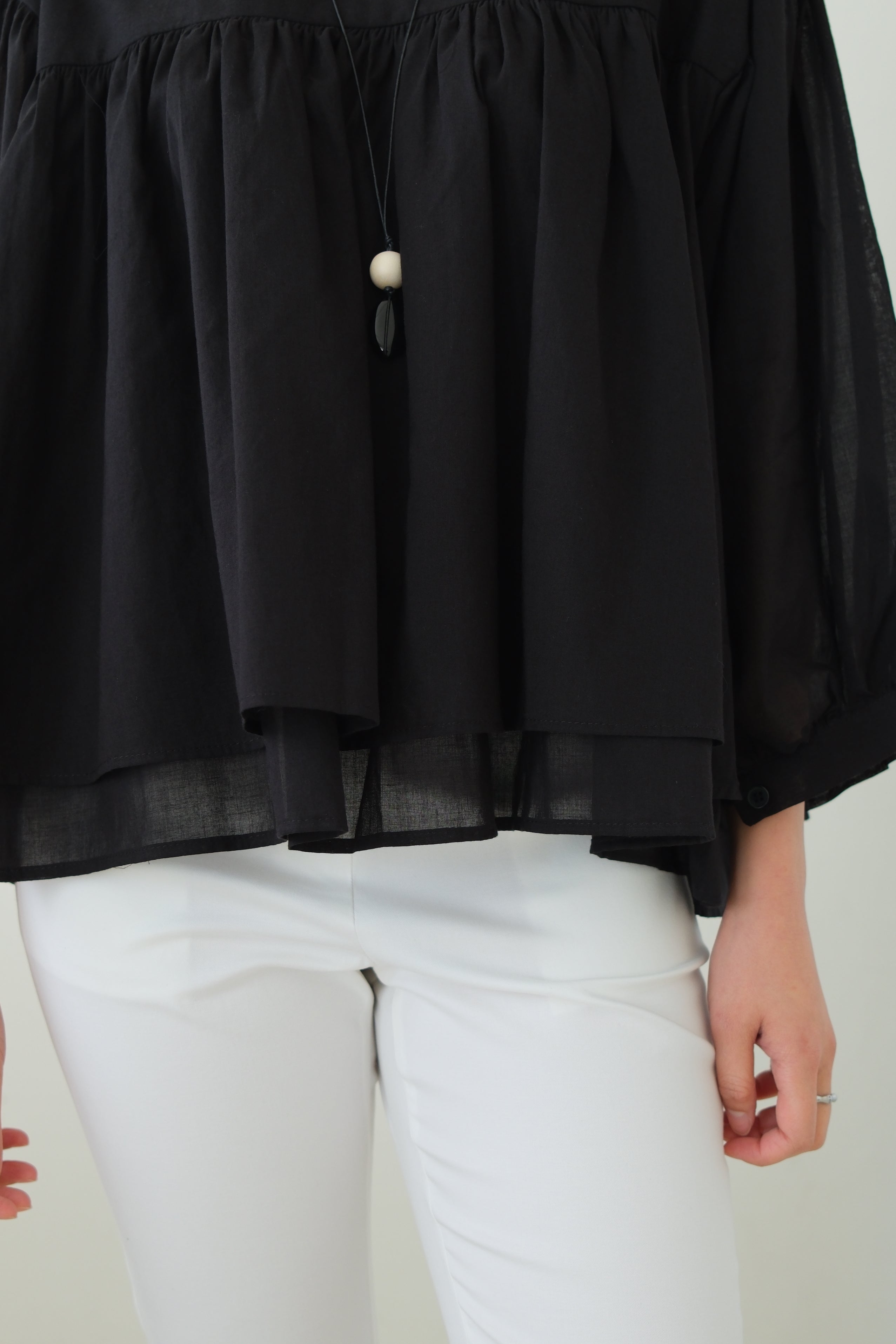 Riri Flowy Ruffle Blouse