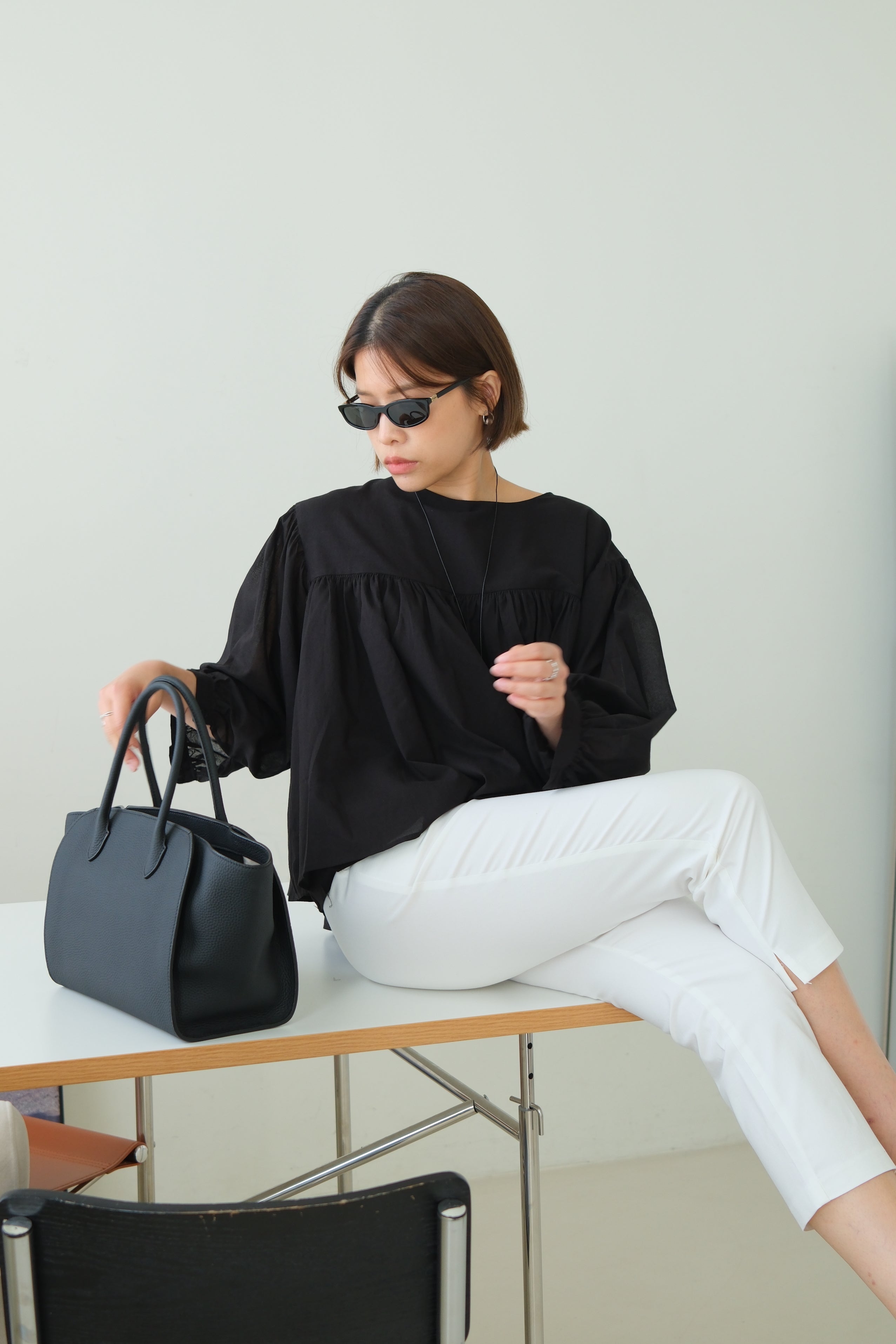 Riri Flowy Ruffle Blouse