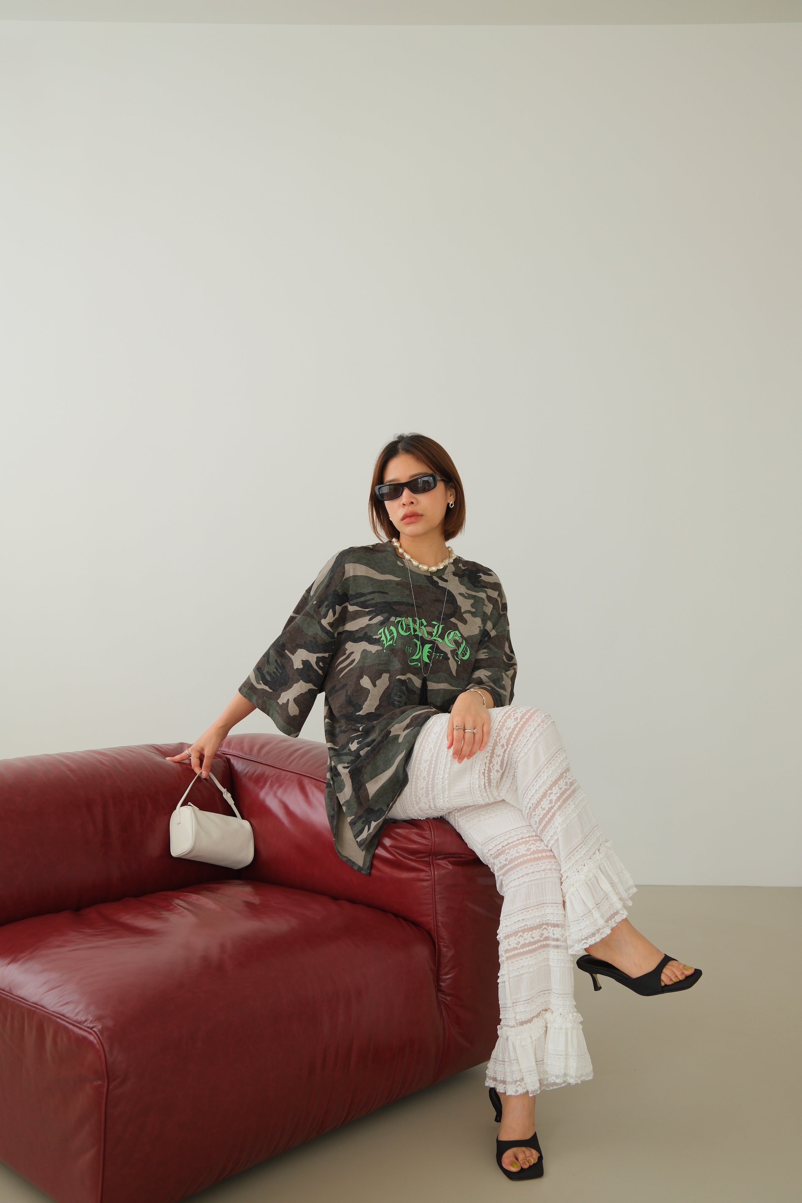 Oversized Camo Graphic Tee