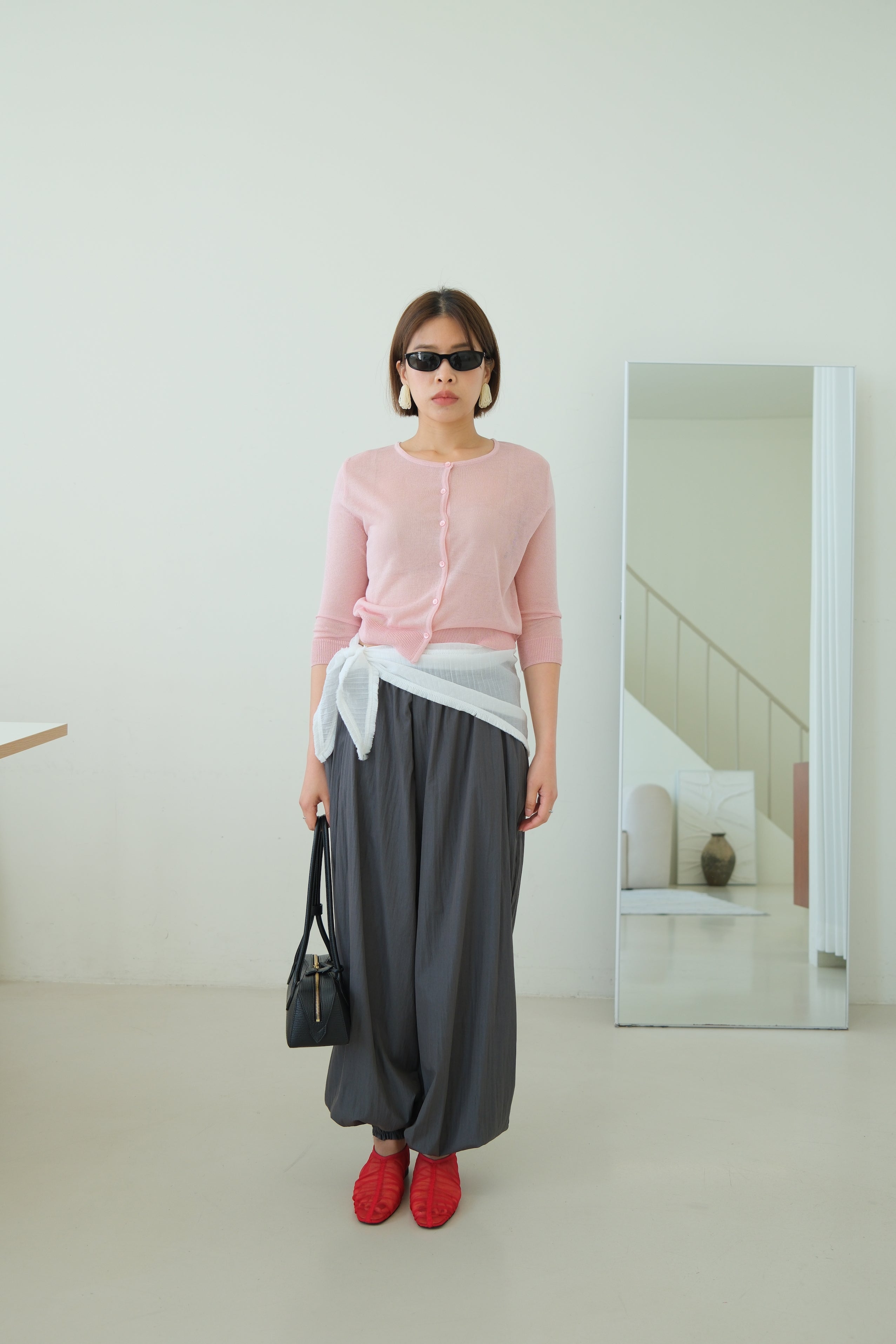 Airy Crop Cardigan