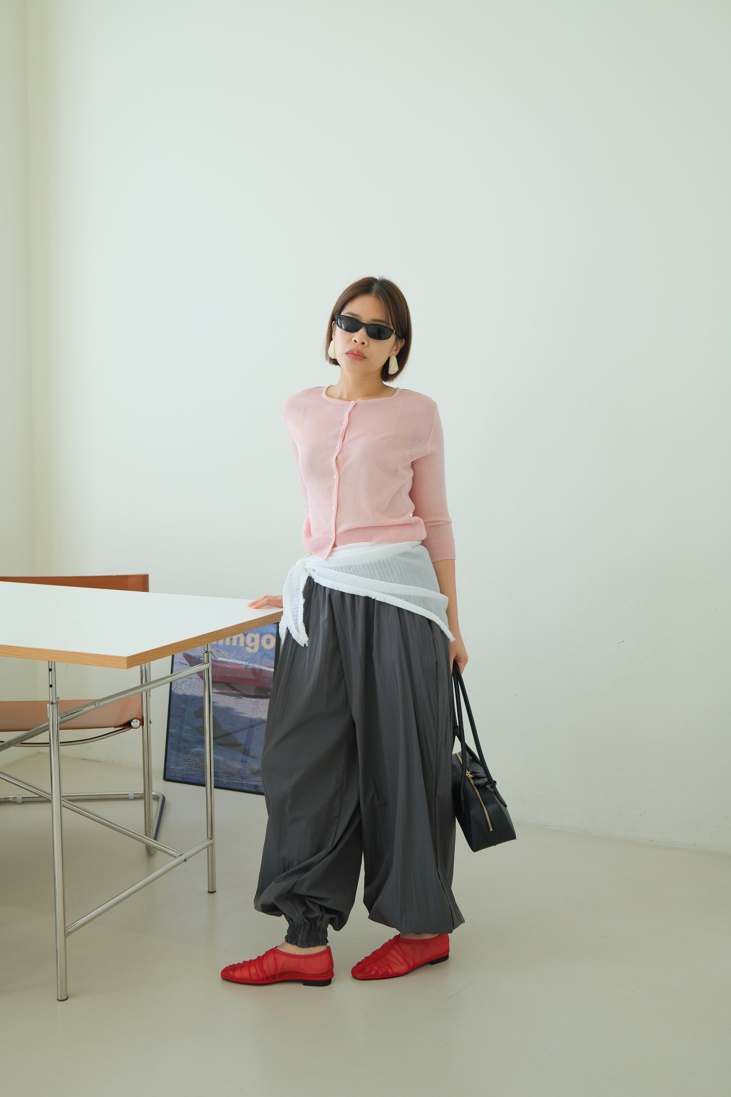 Airy Crop Cardigan