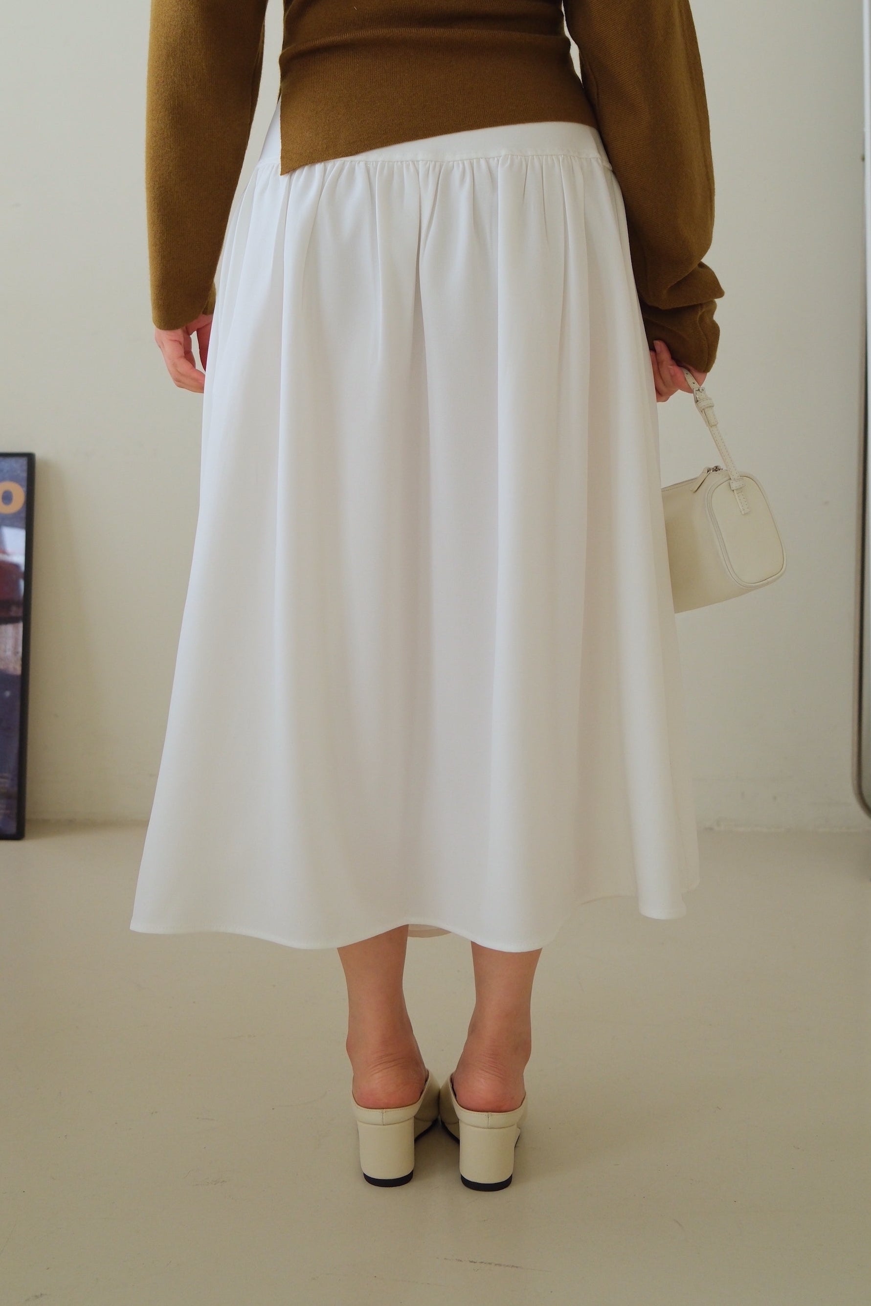 Yotei midi skirt