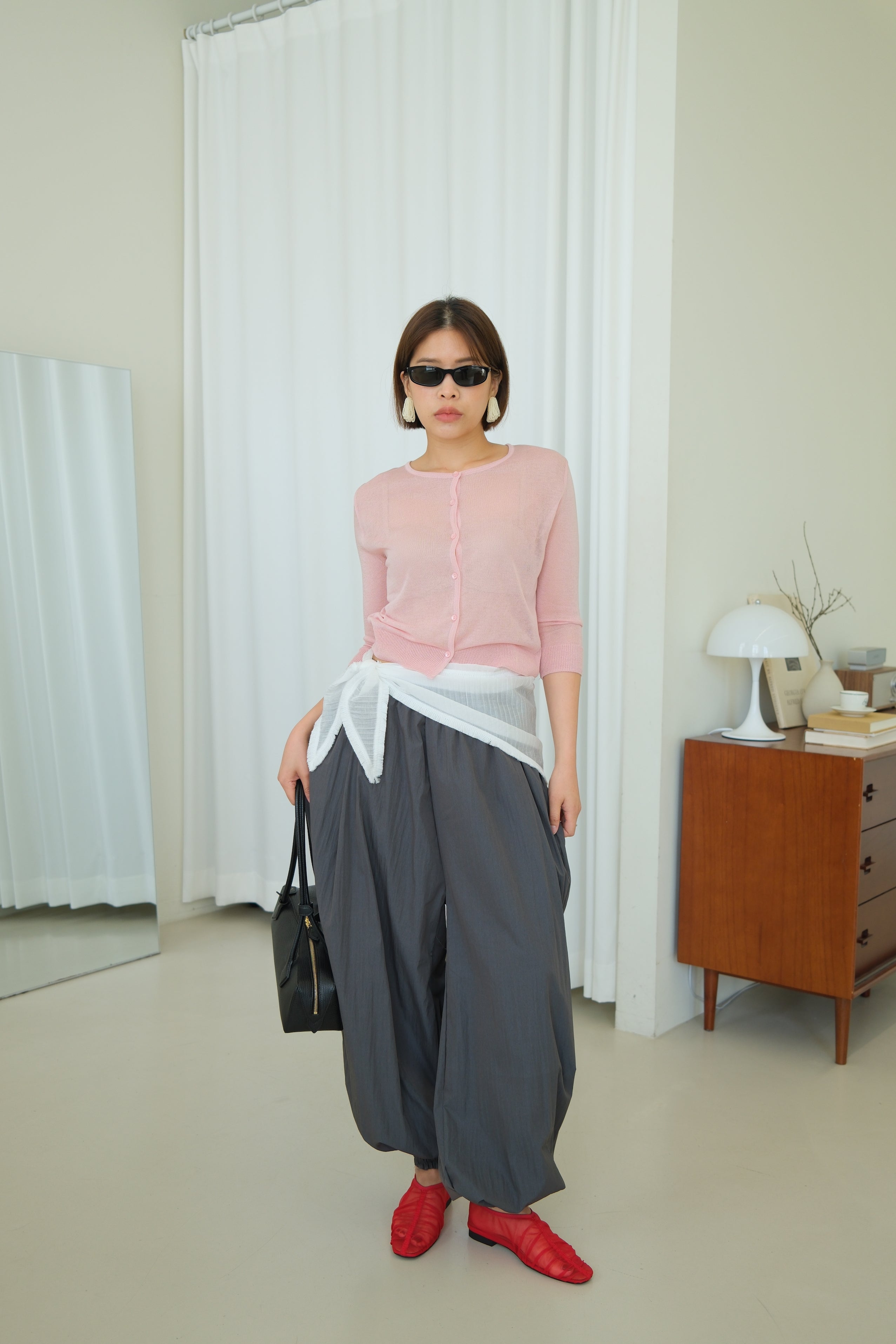 Airy Crop Cardigan