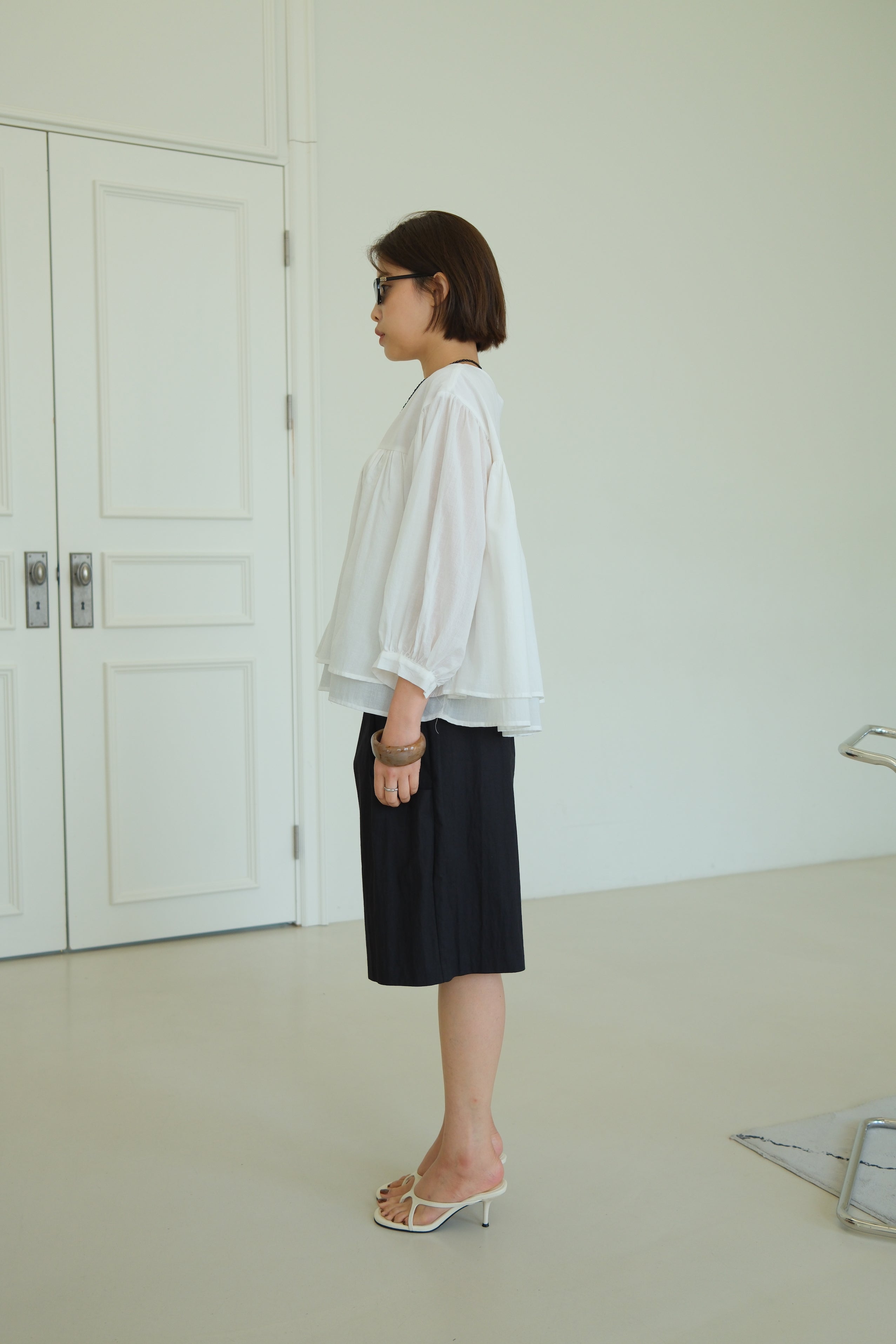 Riri Flowy Ruffle Blouse