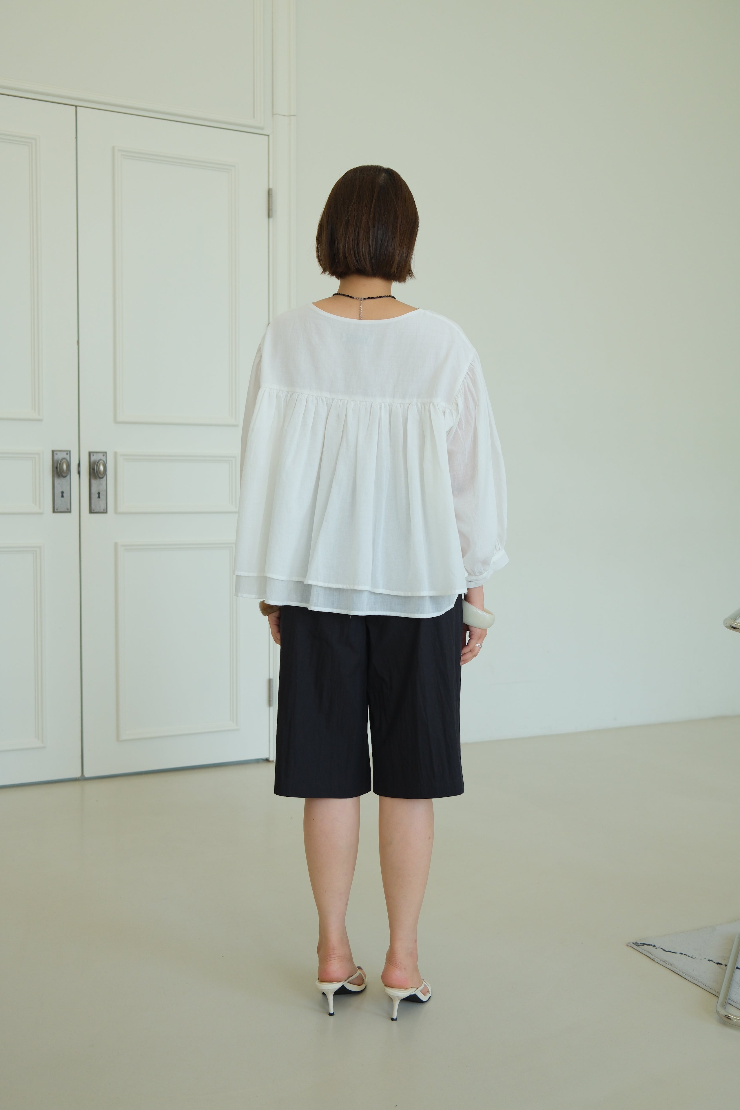 Riri Flowy Ruffle Blouse