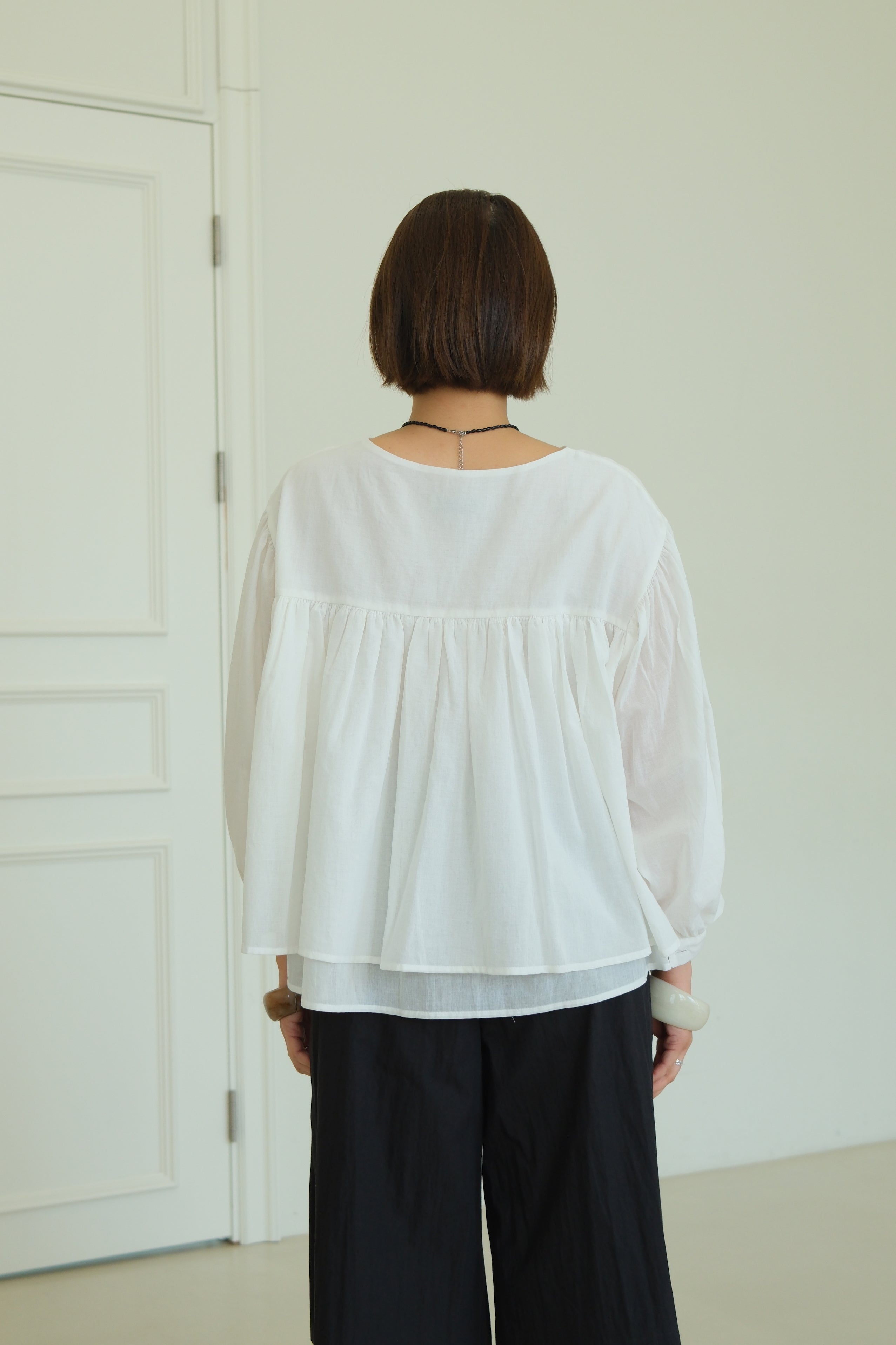 Riri Flowy Ruffle Blouse