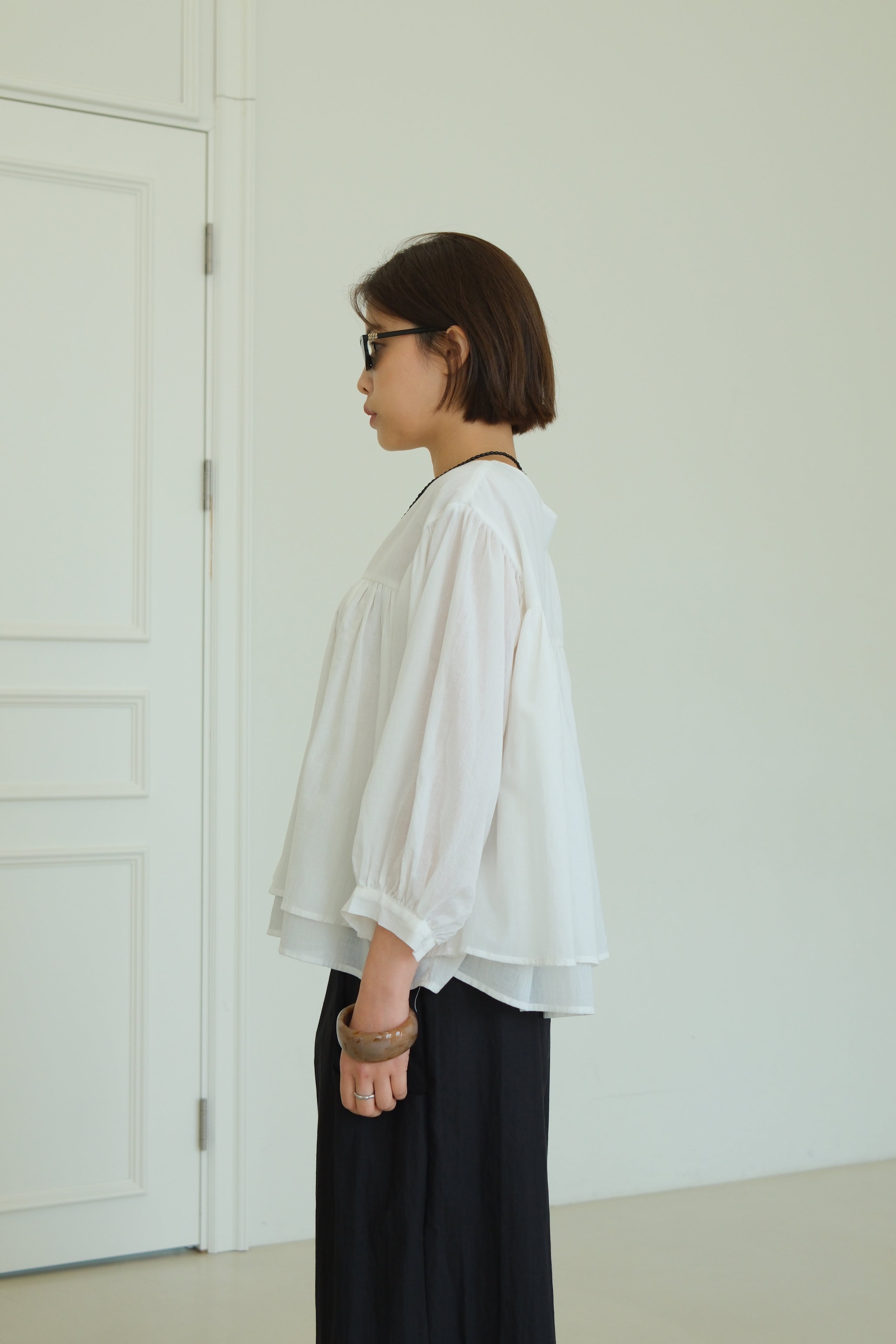 Riri Flowy Ruffle Blouse