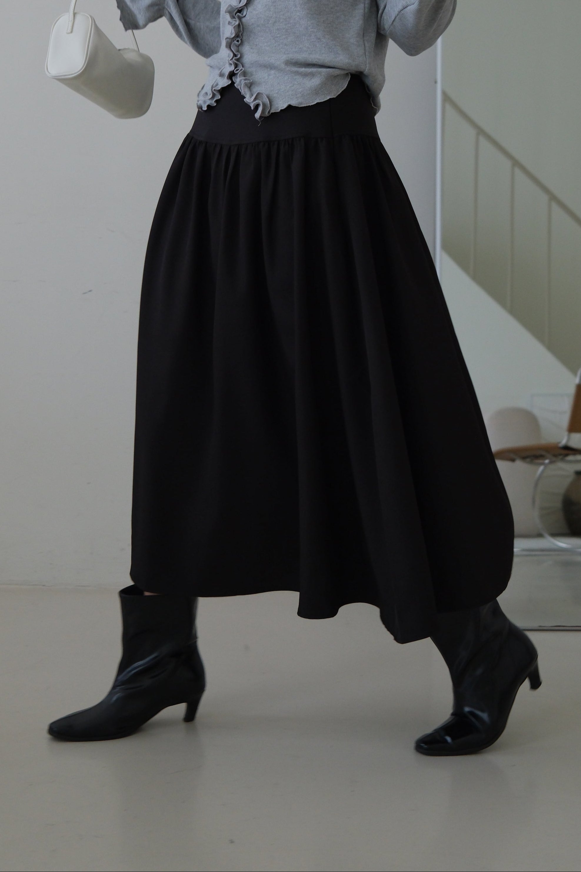 Yotei midi skirt