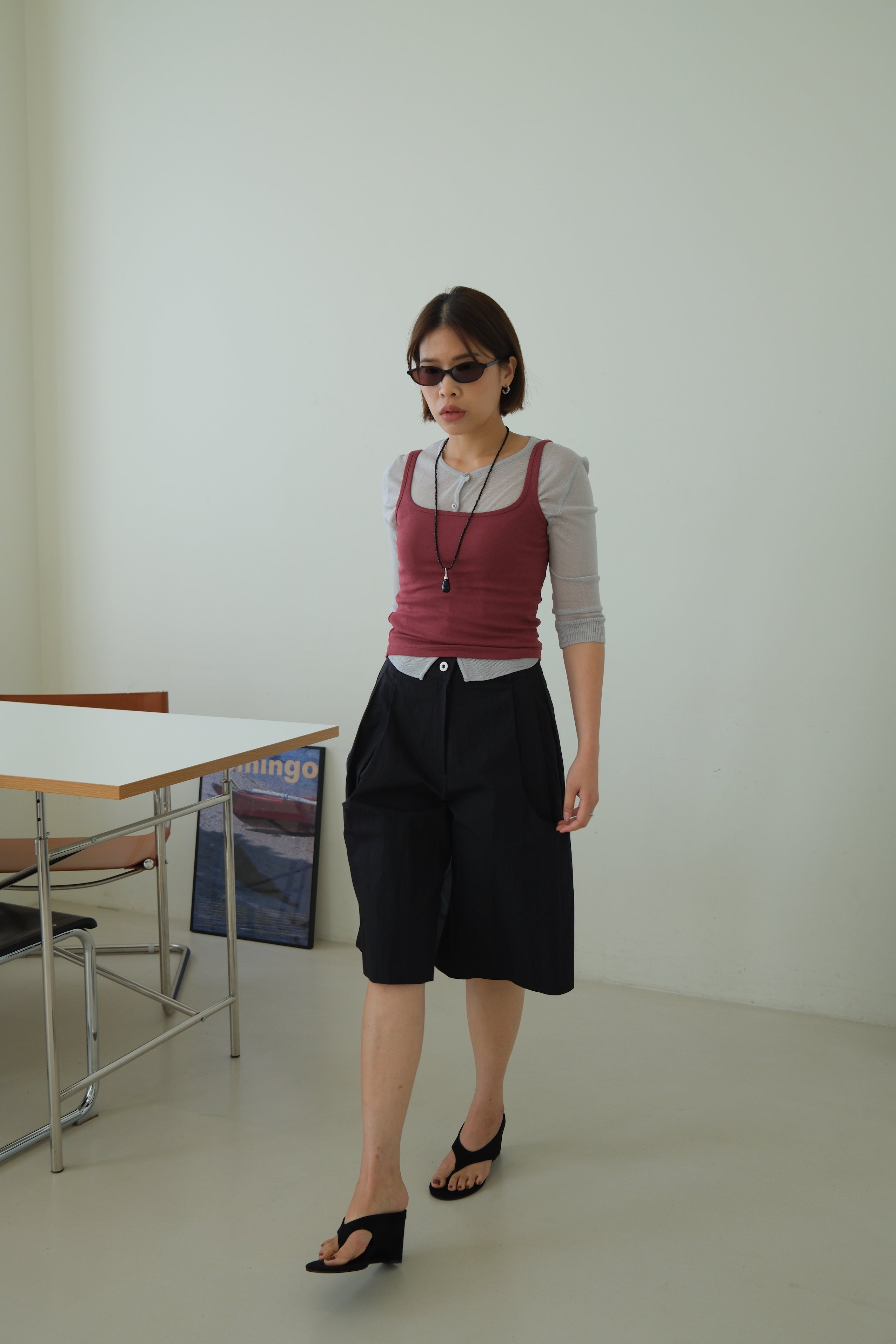 Auri Relax Nylon Shorts