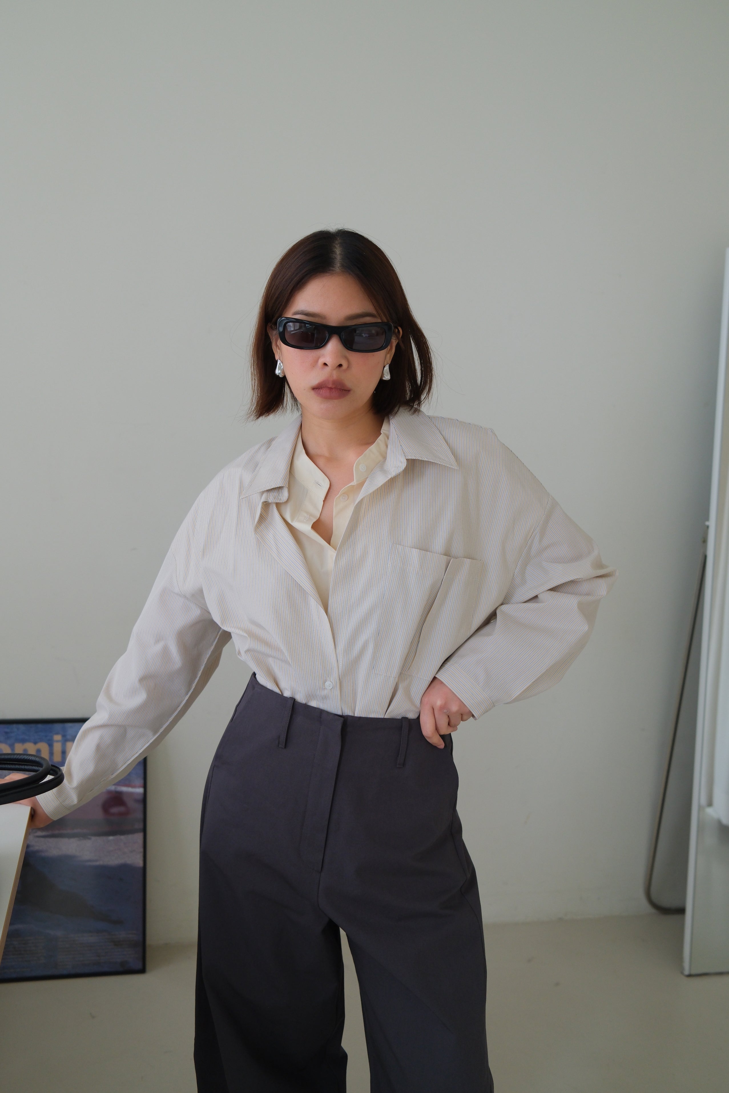 Shaw Double layer relax shirt