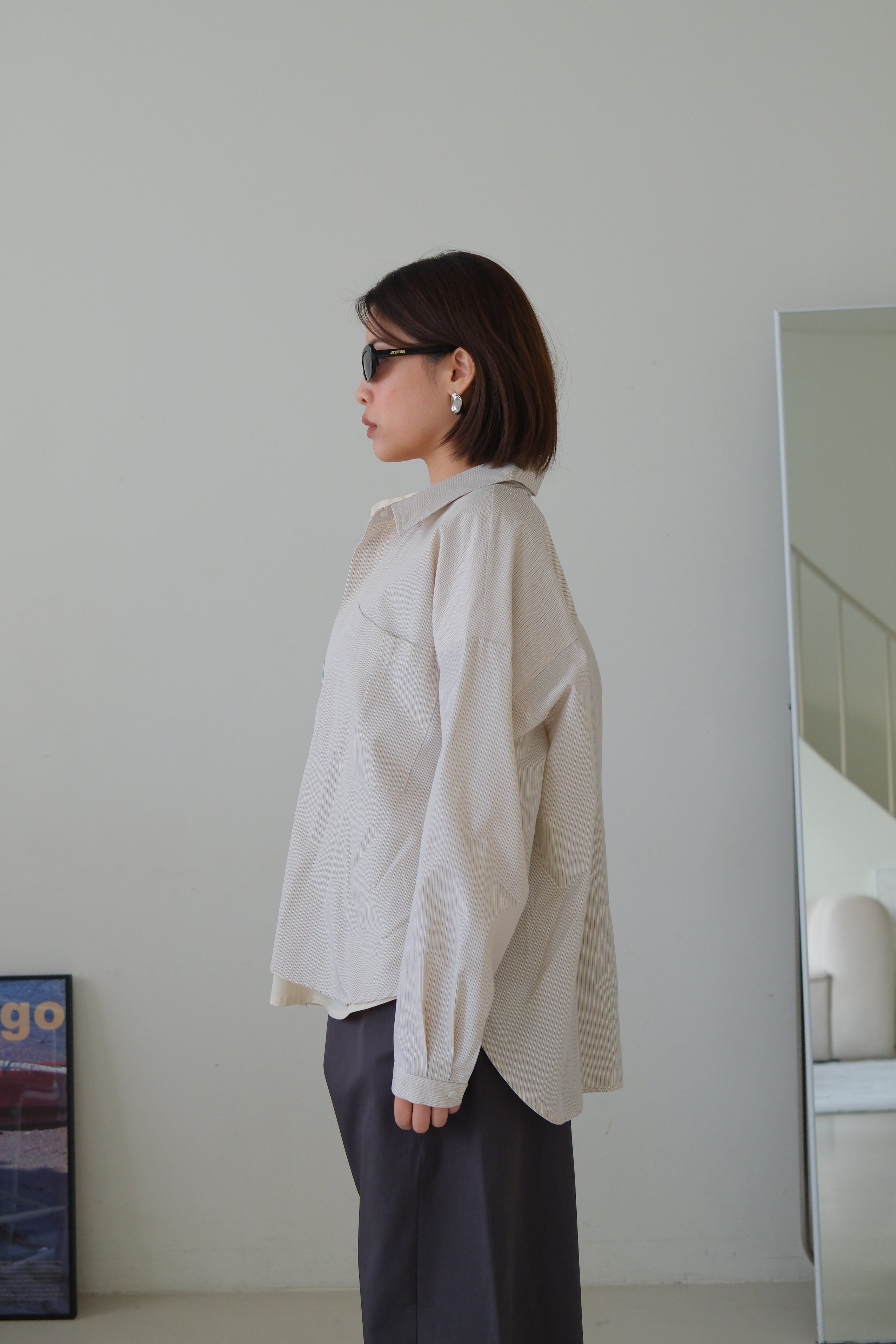 Shaw Double layer relax shirt