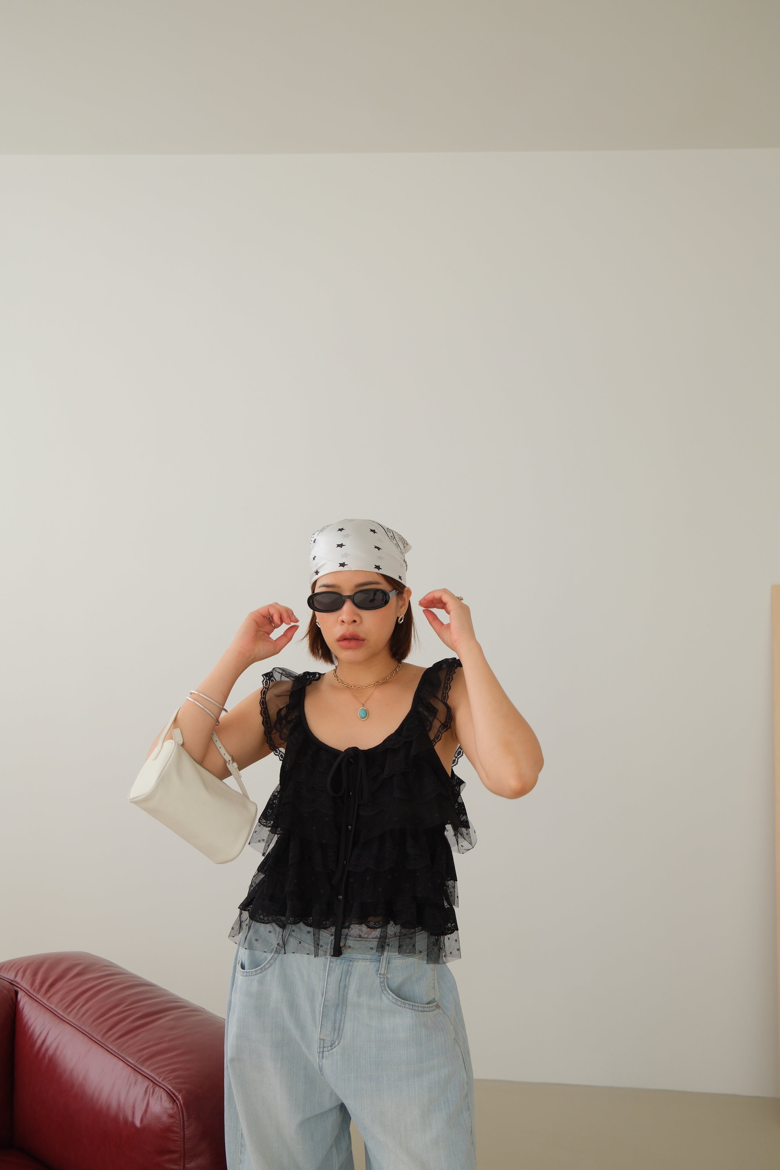 Lulu Tiered Ruffle Tank