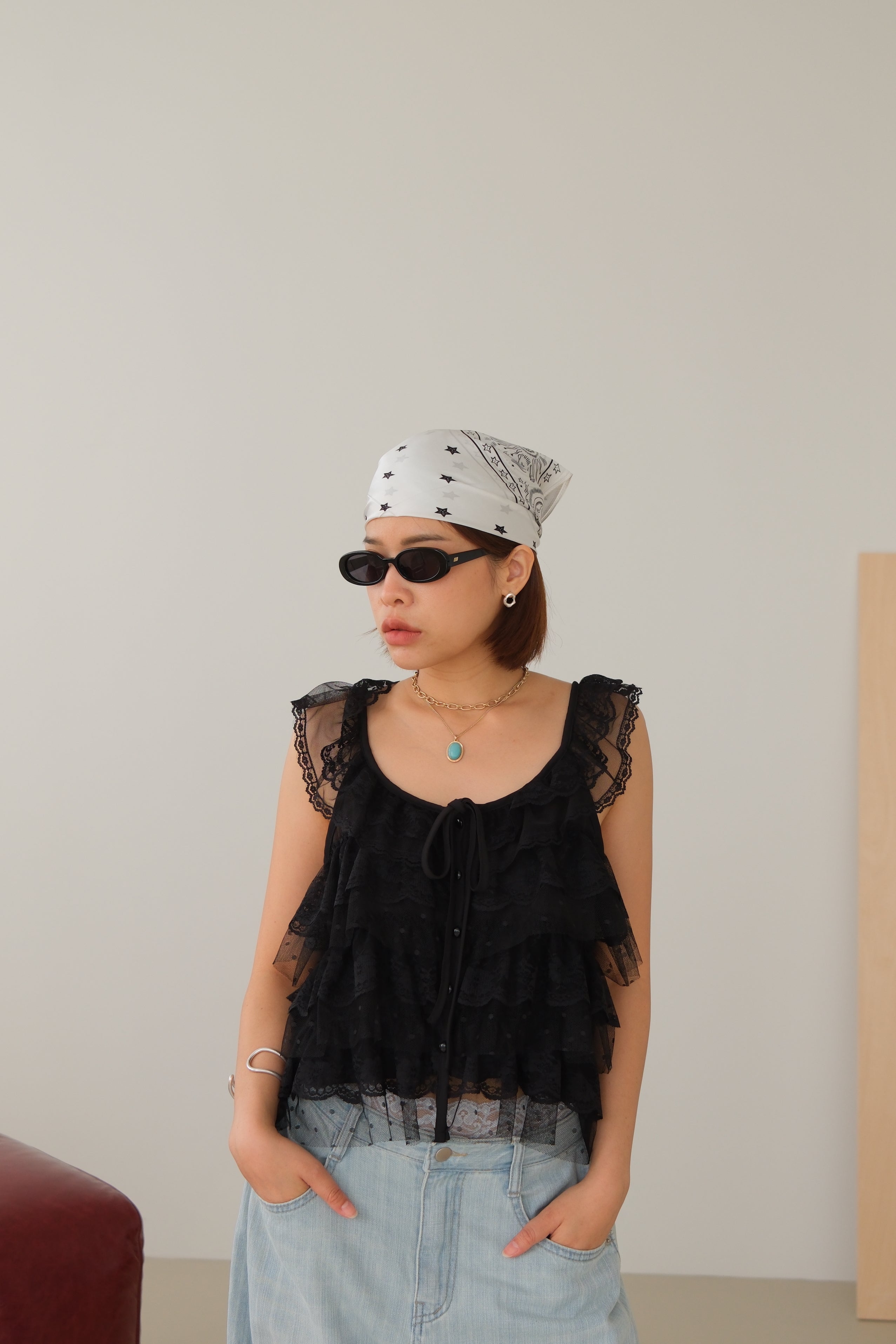 Lulu Tiered Ruffle Tank