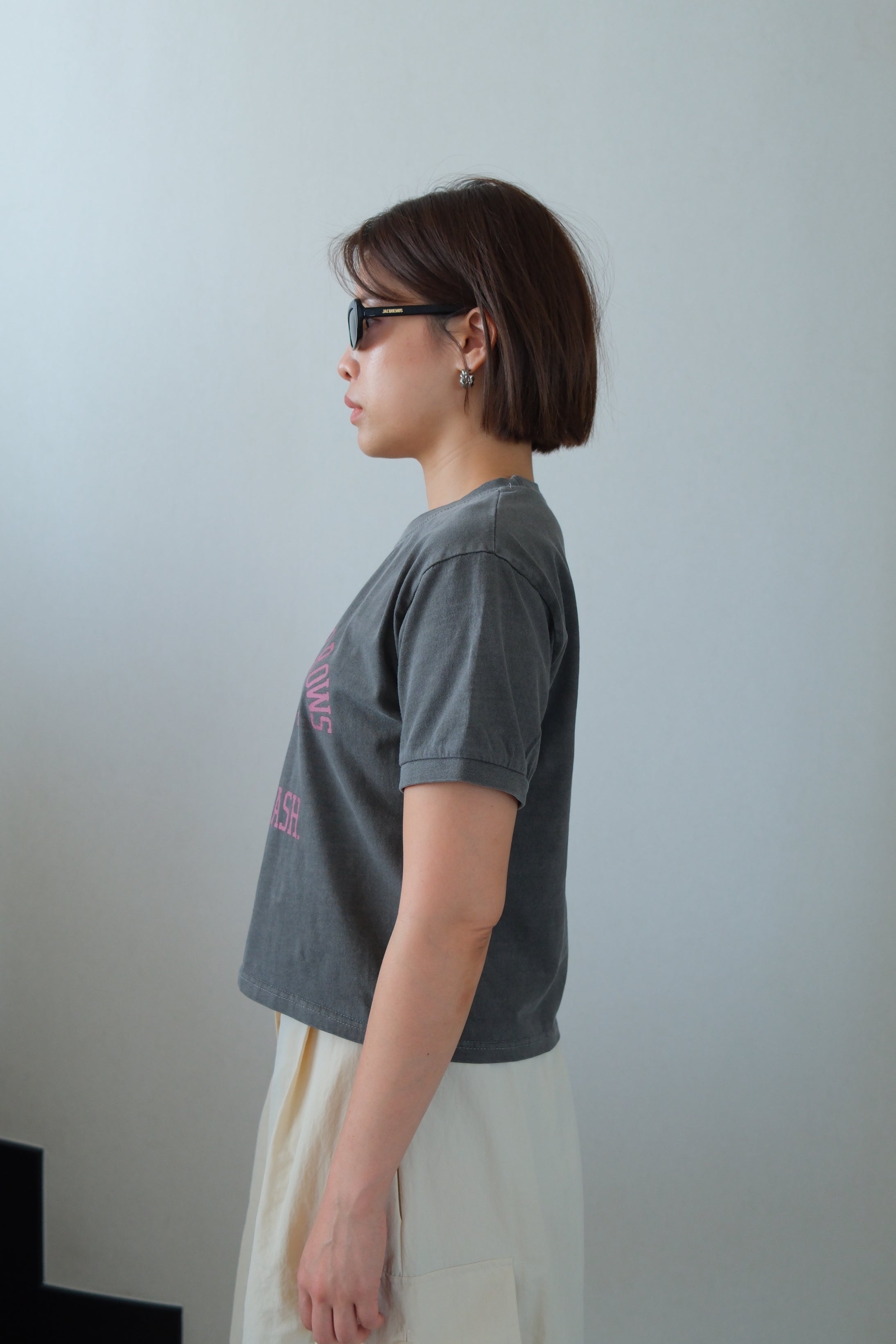 Runa Washed Crop Tee