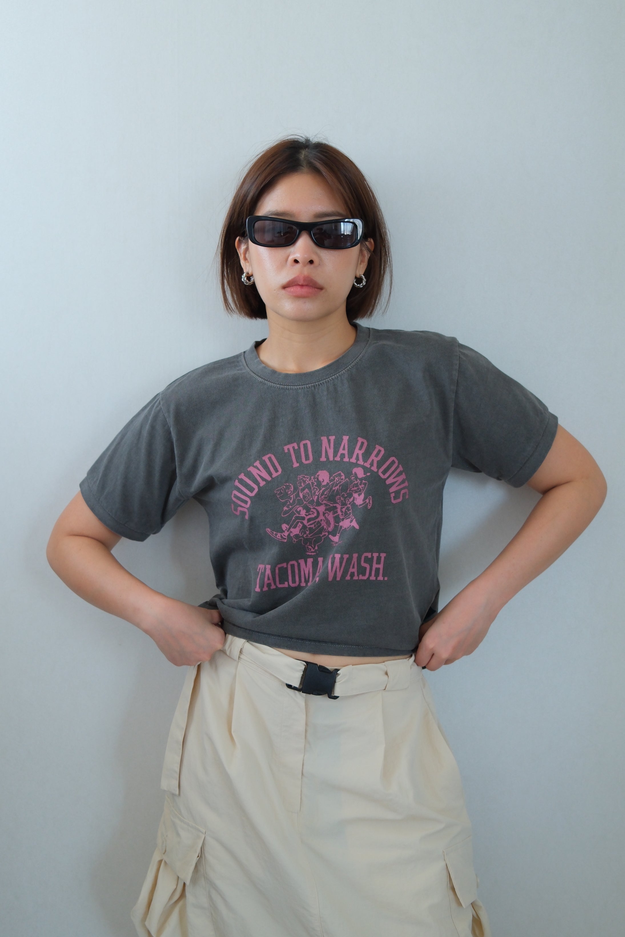 Runa Washed Crop Tee