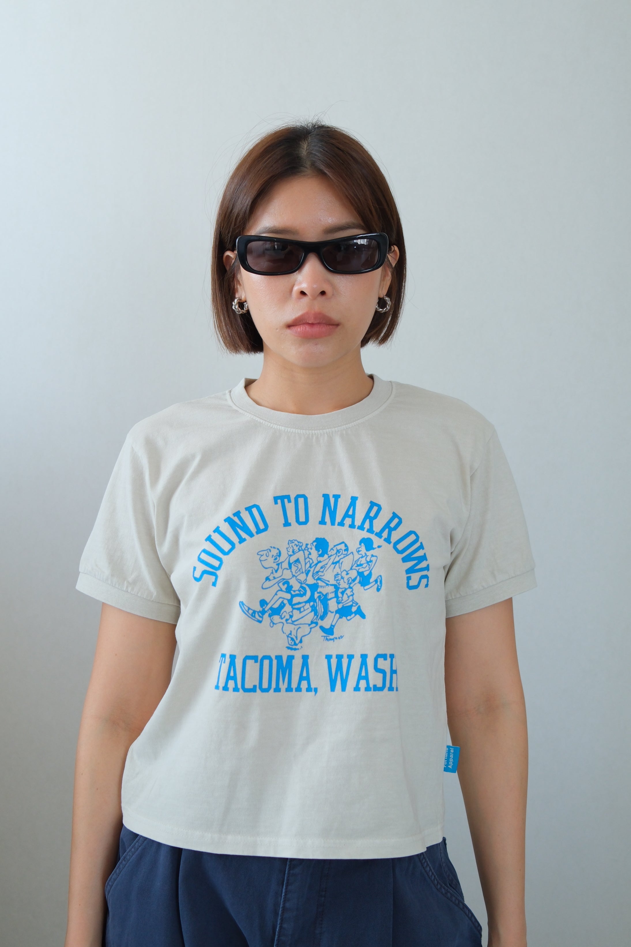 Runa Washed Crop Tee
