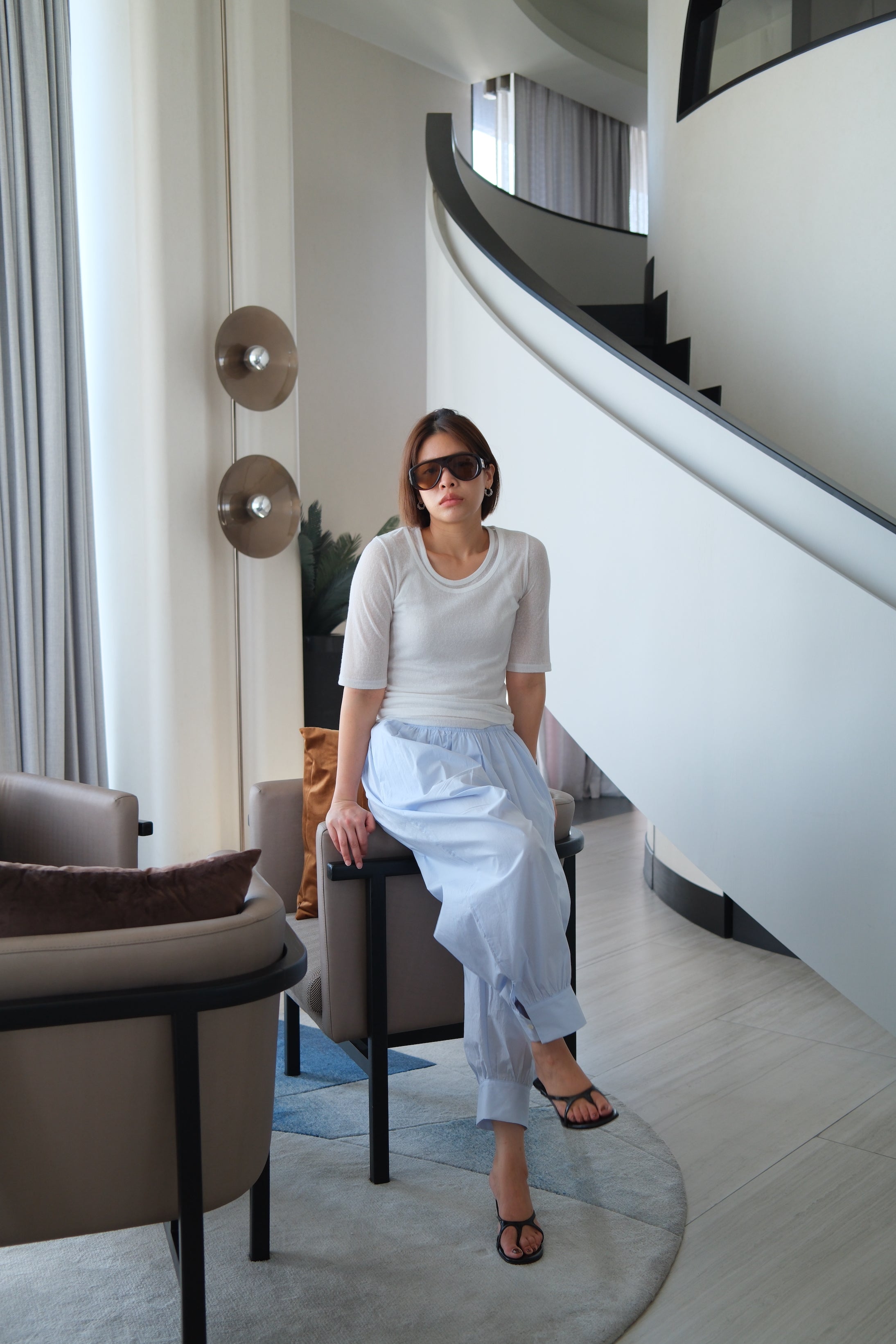 Cloud Cotton Harem Pants