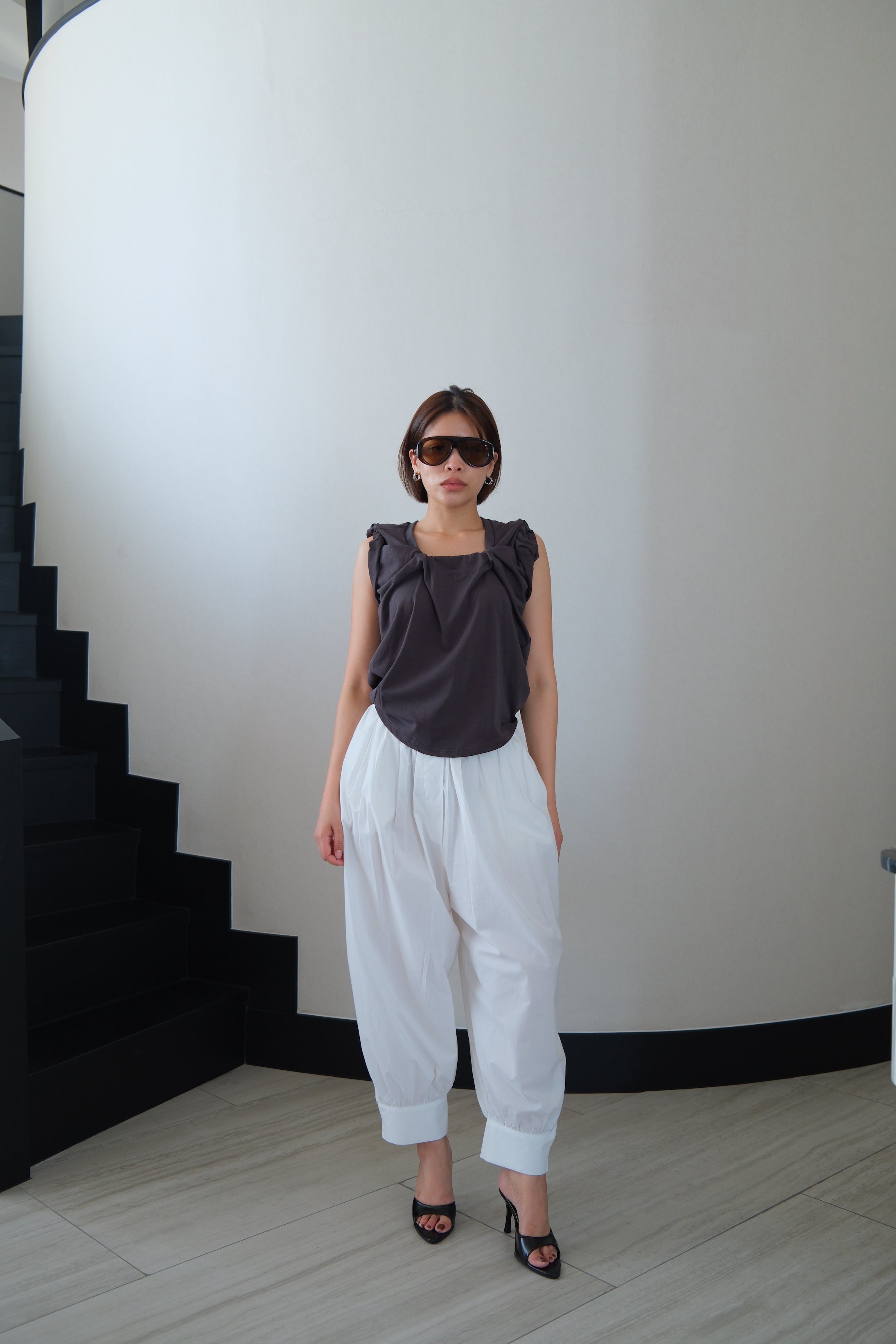 Cloud Cotton Harem Pants