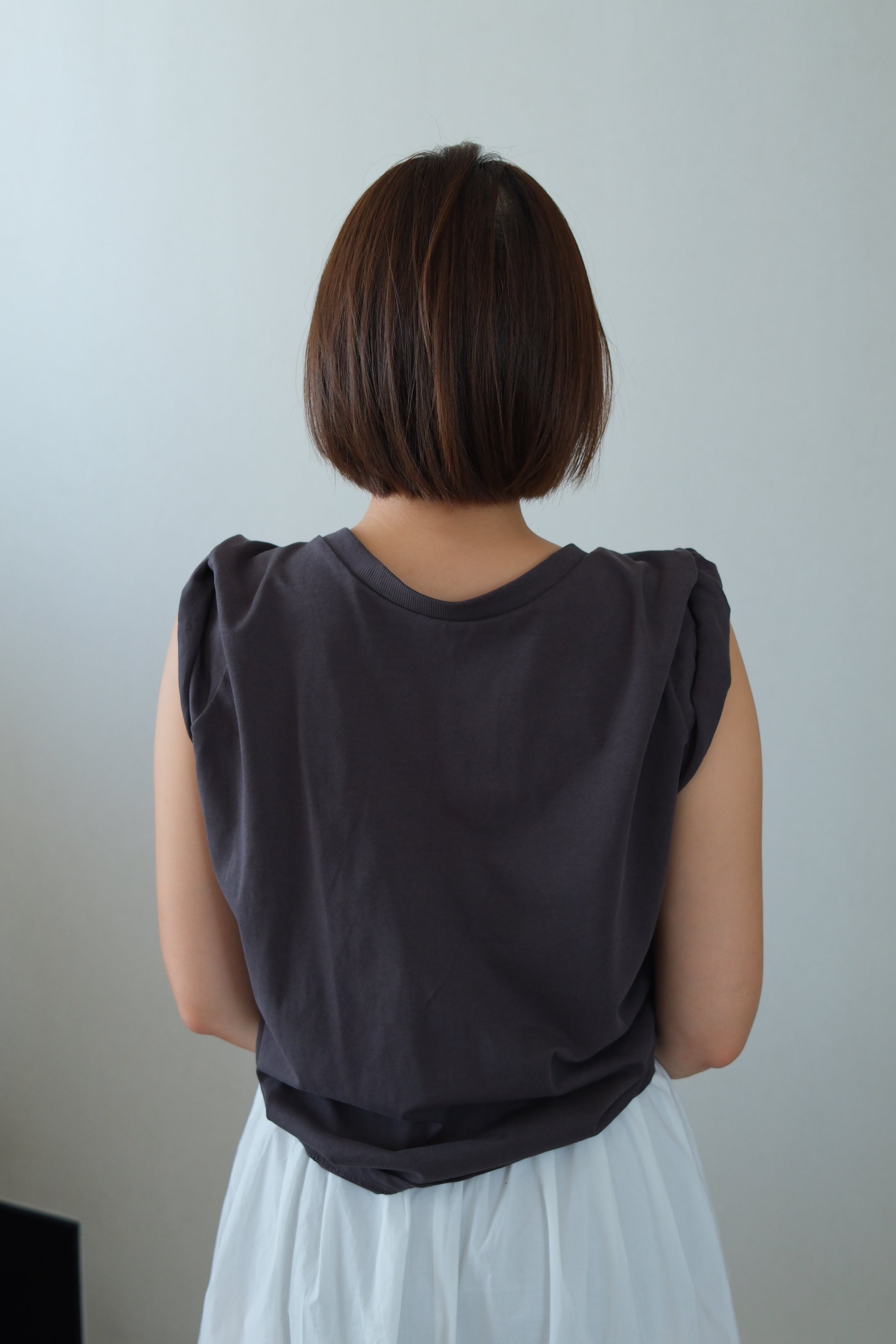 Morrow 2-Way Rolled Sleeve Top
