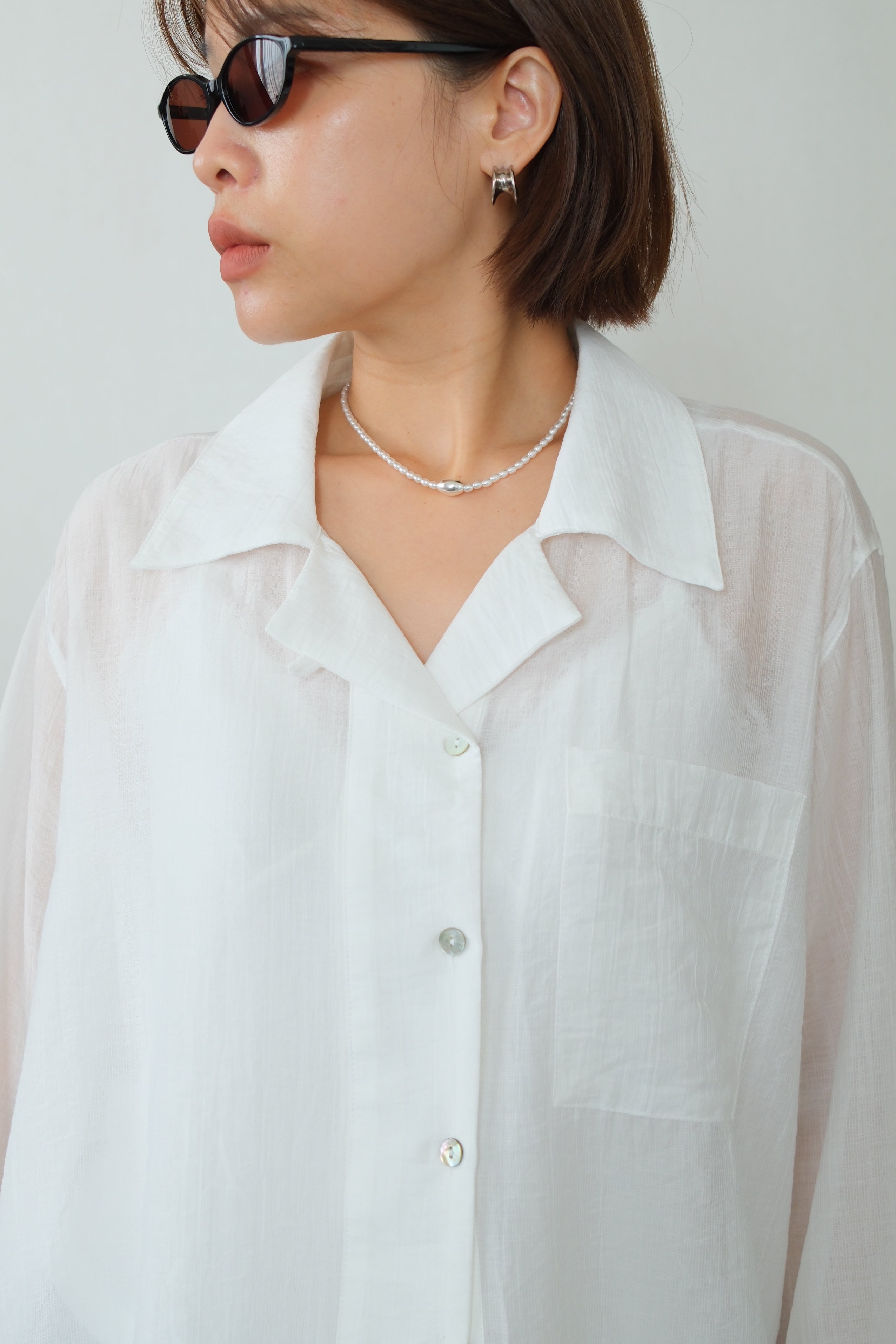 Vivienne Crushed Satin Shirt