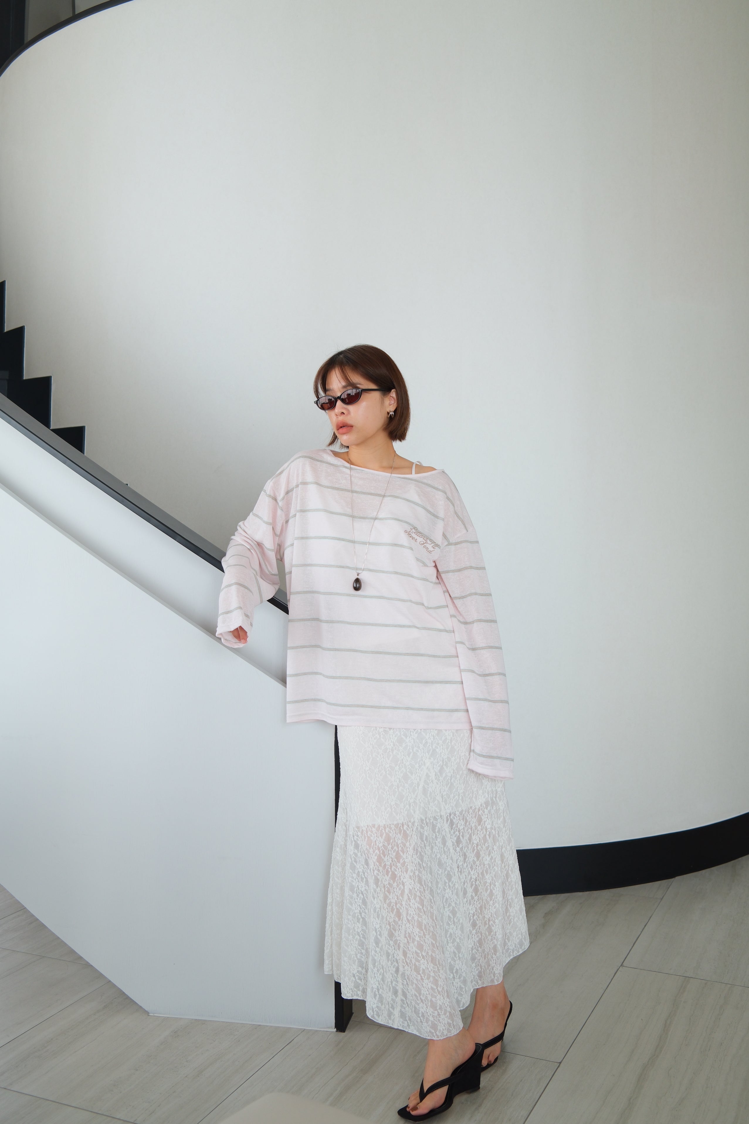Mina Relaxed Stripe Blouse
