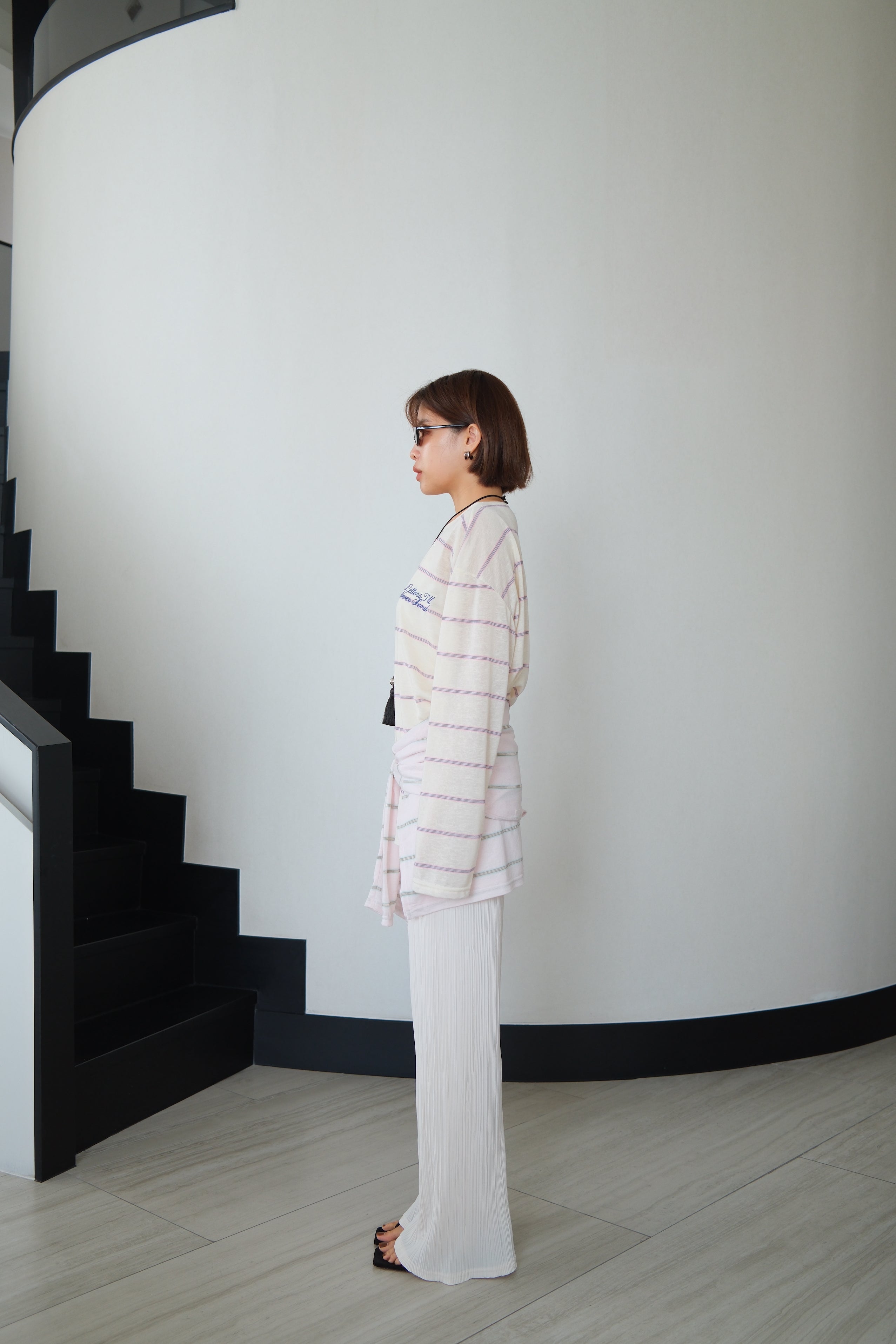 Mina Relaxed Stripe Blouse