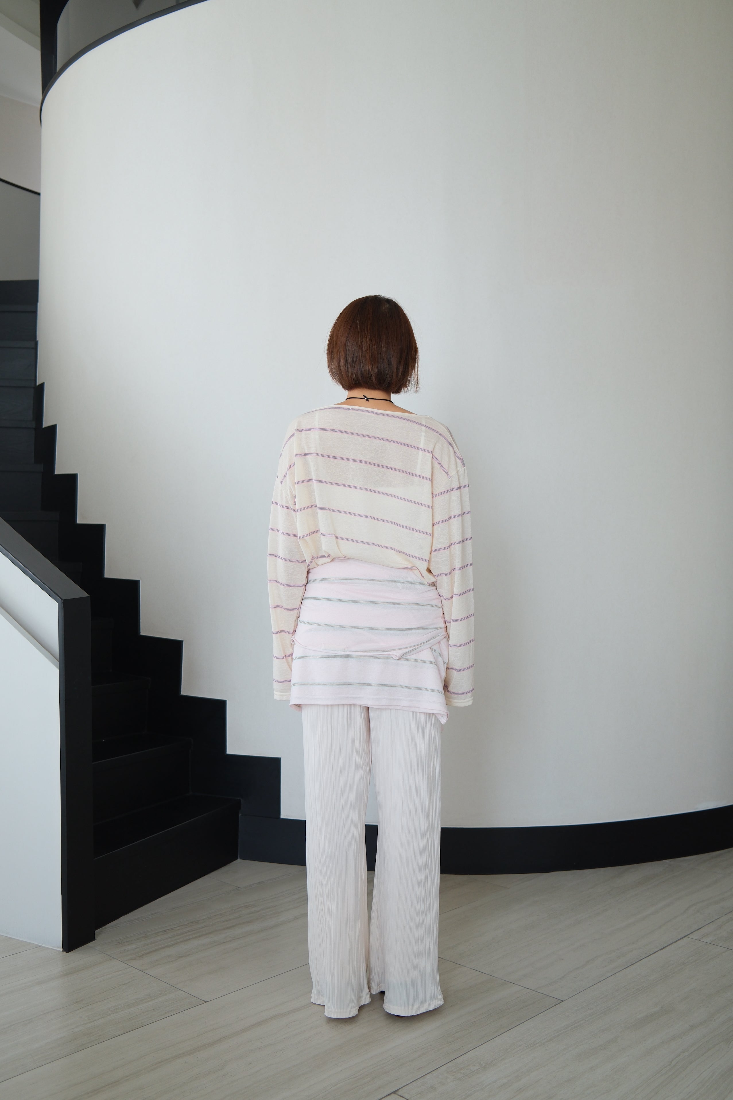 Mina Relaxed Stripe Blouse