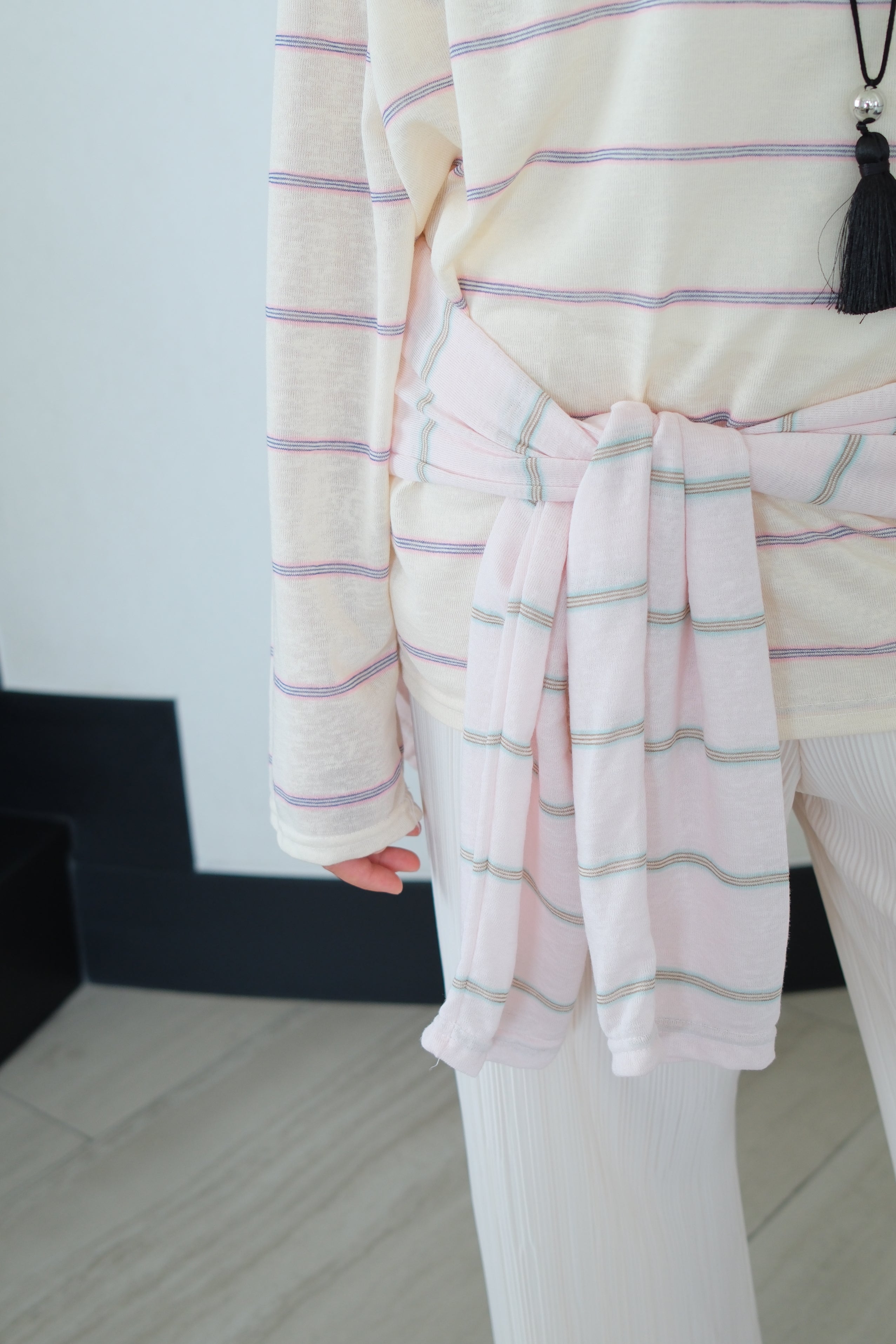 Mina Relaxed Stripe Blouse