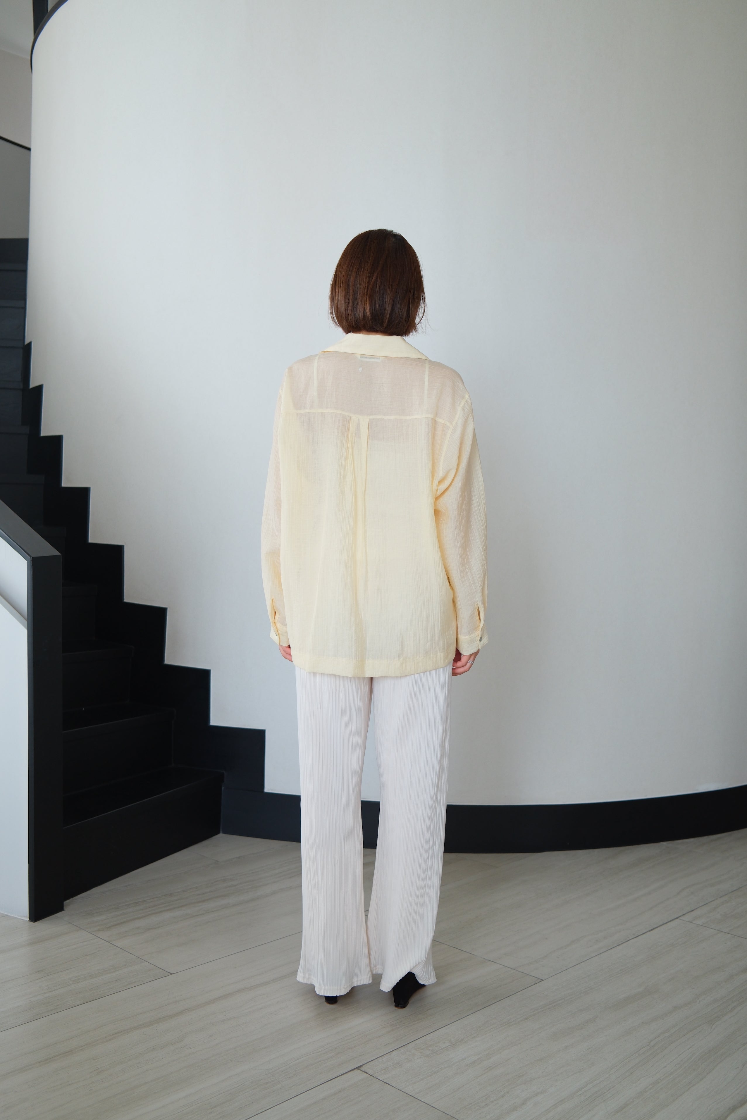 Vivienne Crushed Satin Shirt
