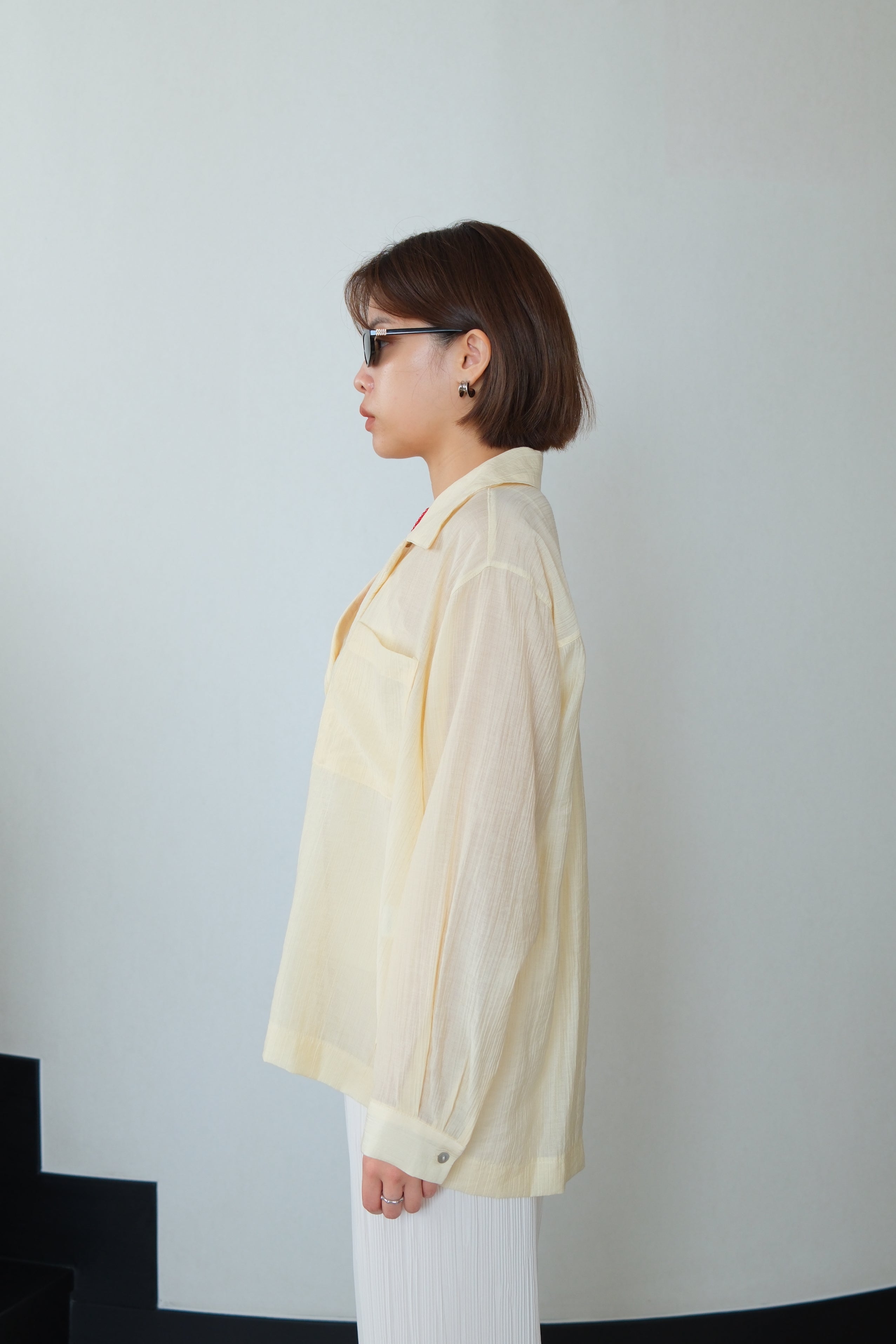 Vivienne Crushed Satin Shirt