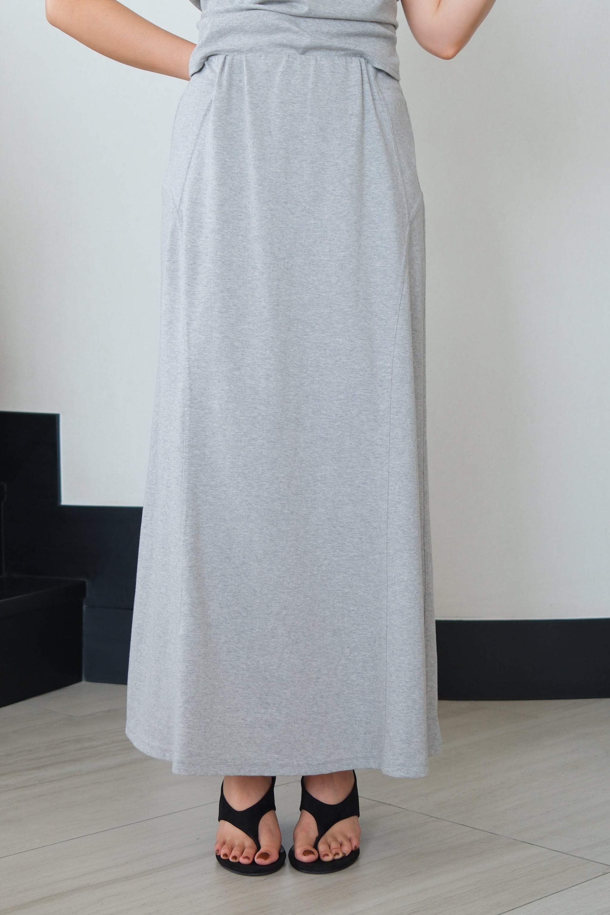 Pure Cotton Maxi Skirt