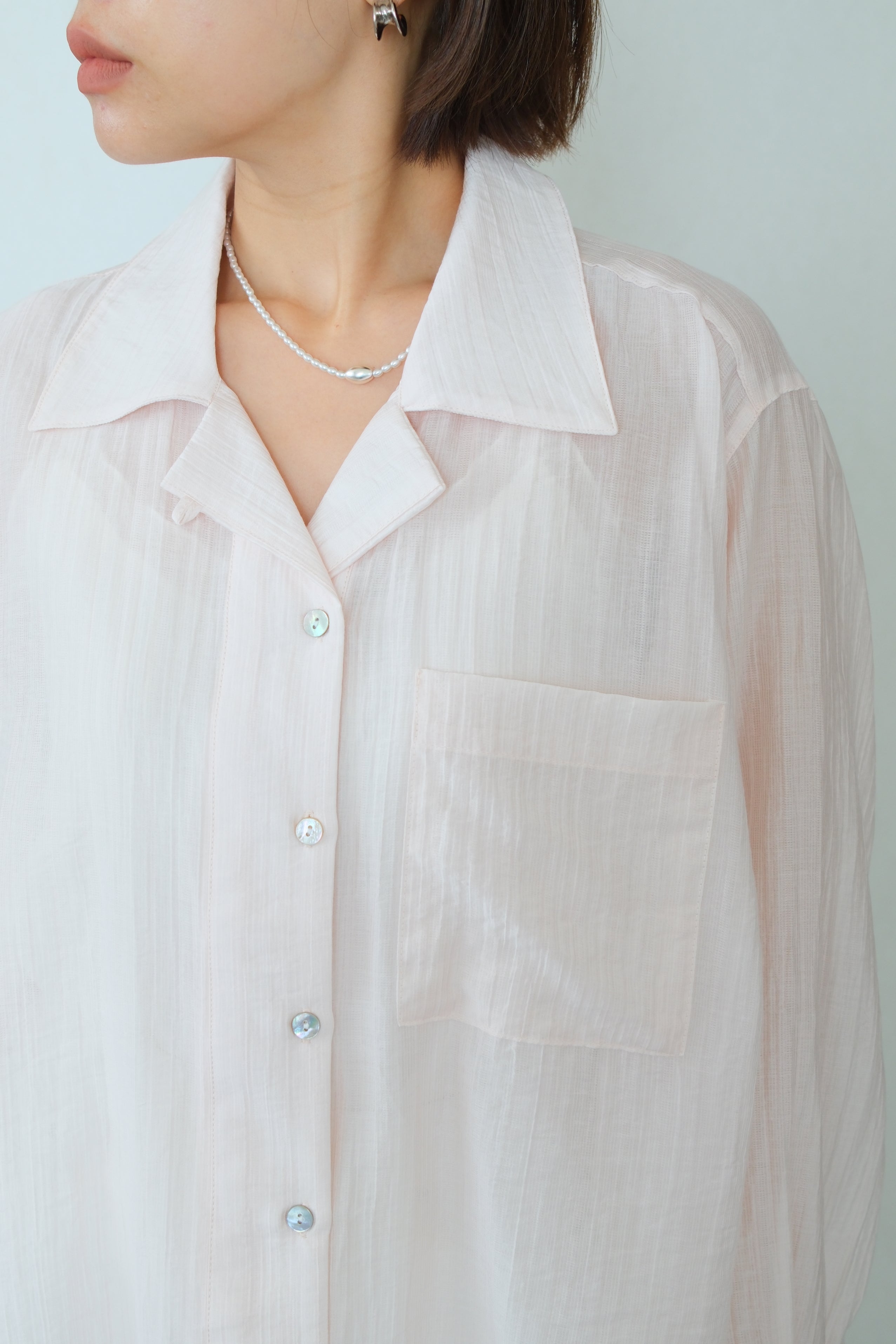 Vivienne Crushed Satin Shirt