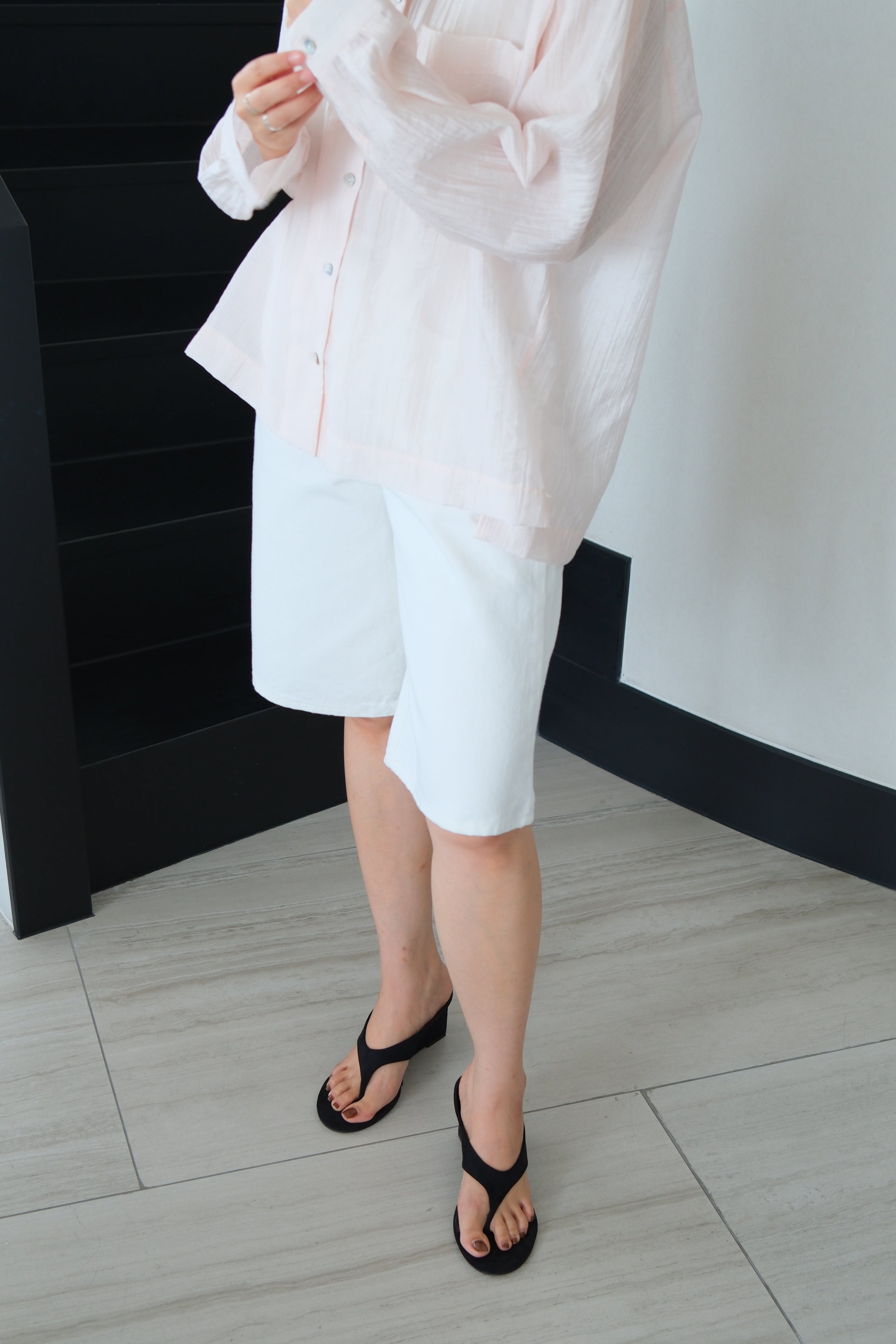 Downtown Denim Bermuda Shorts