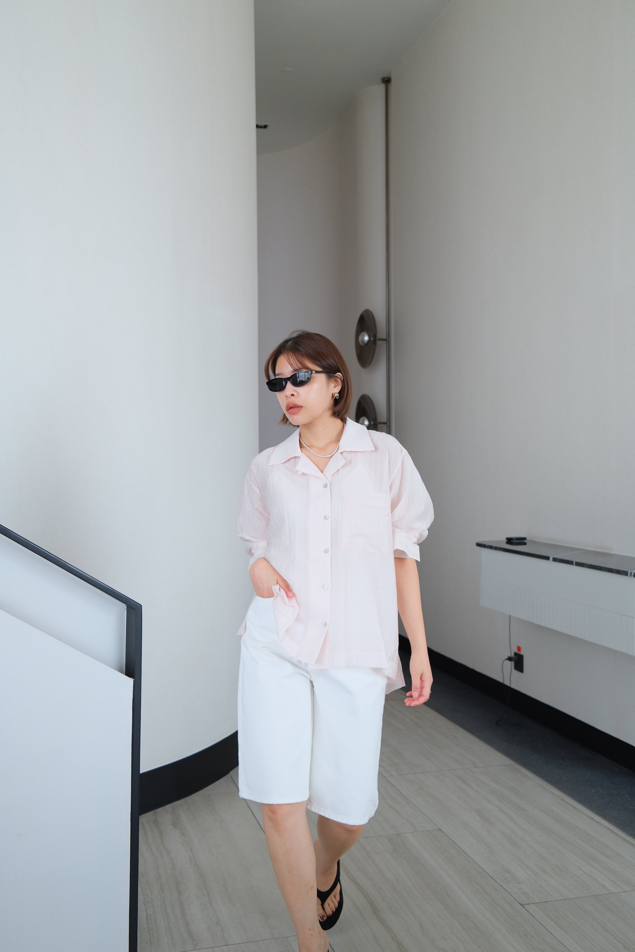 Downtown Denim Bermuda Shorts