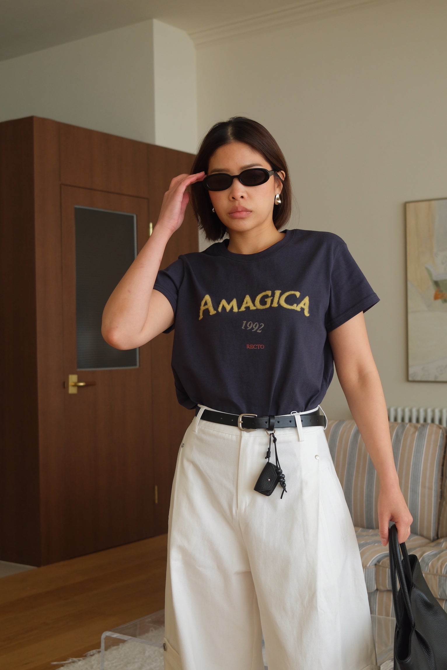 Fluffy amagica vintage tee