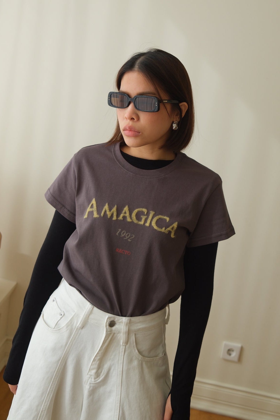 Fluffy amagica vintage tee